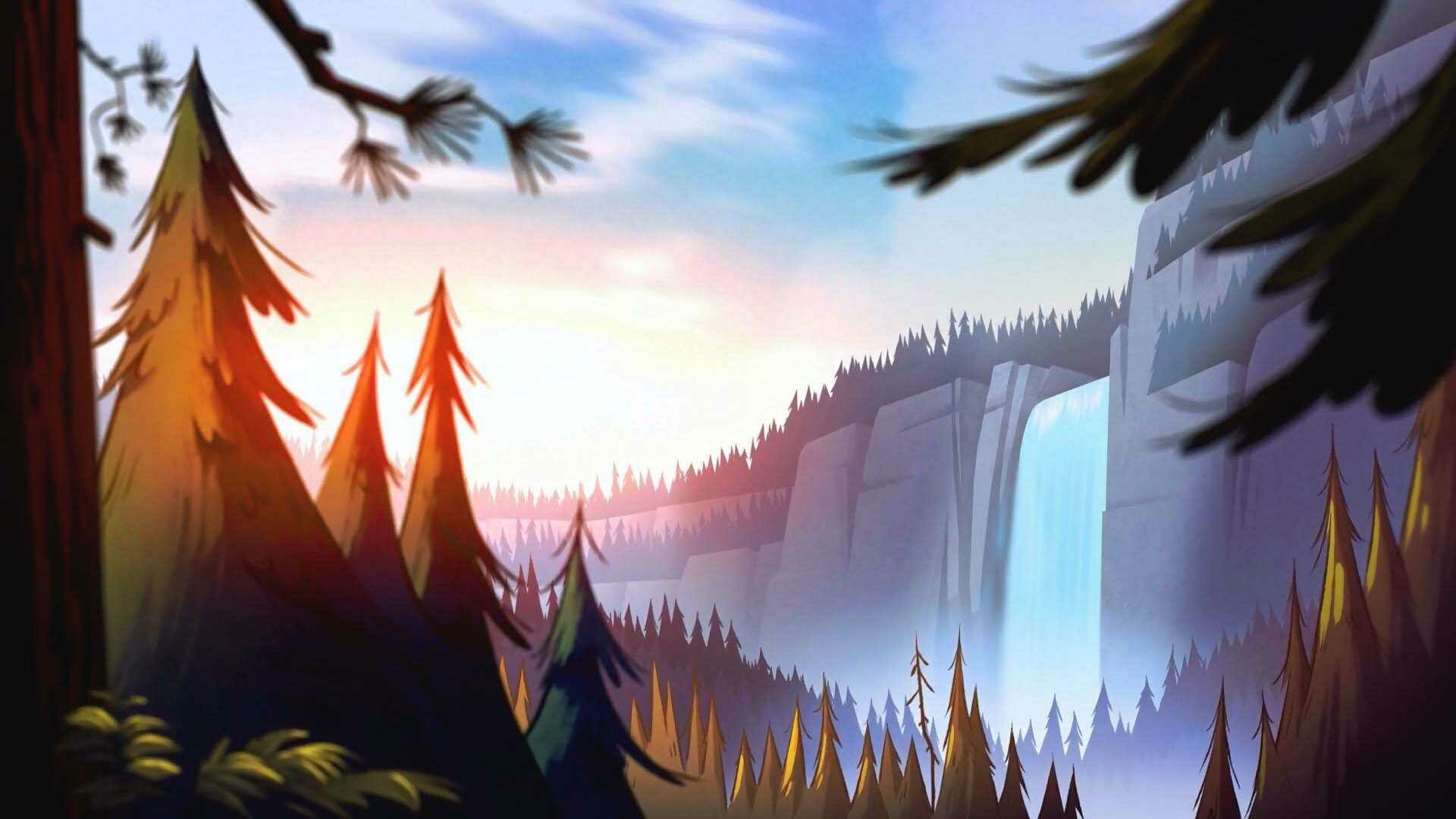 Gravity Falls animation, Desktop wallpaper, 1920x1080 Full HD Desktop