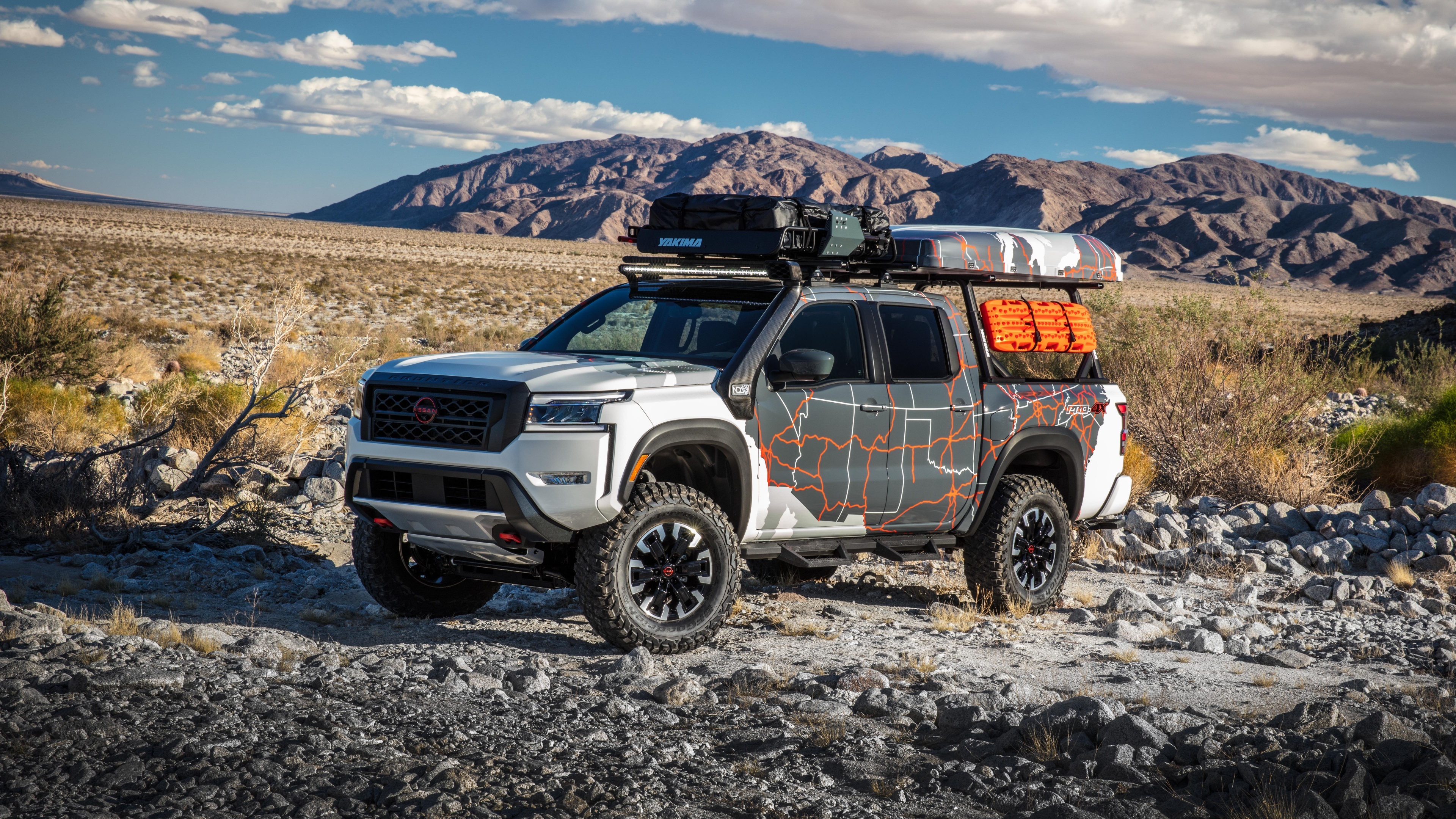 Off-Road Pickup, Nissan Frontier Wallpaper, 3840x2160 4K Desktop
