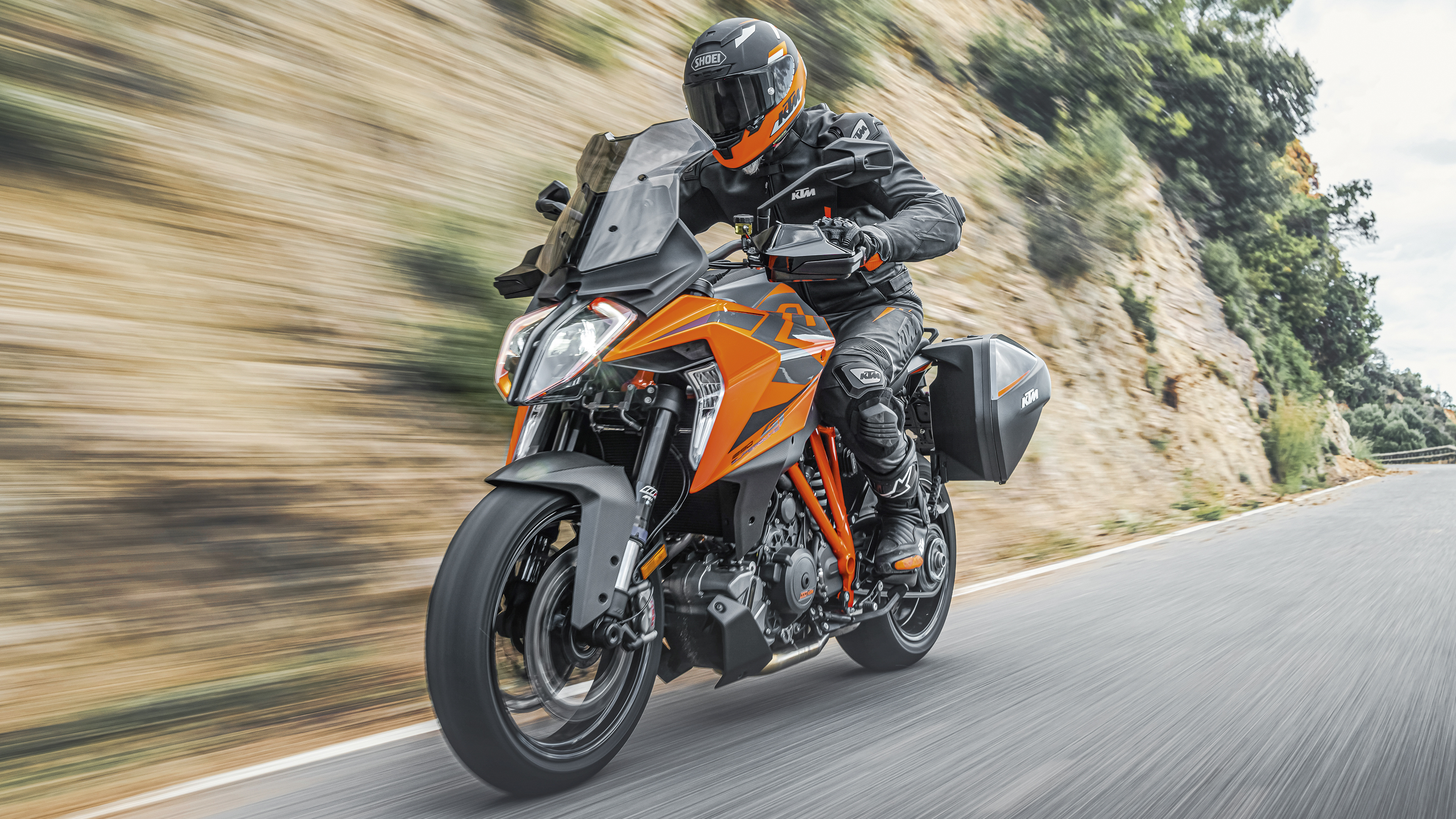 KTM 1290 Super Duke GT, Vorschau M&R 108, 3840x2160 4K Desktop