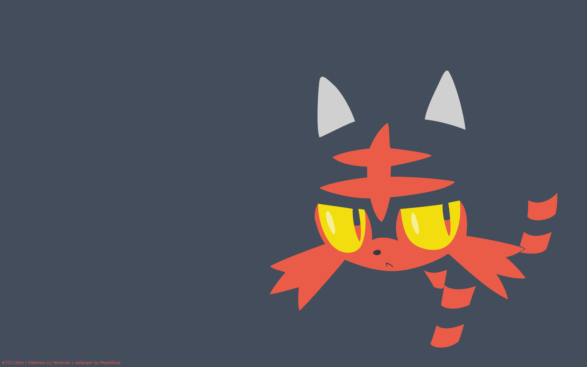 Litten, Pokemon anime, Pokewalls, Collection, 1920x1200 HD Desktop