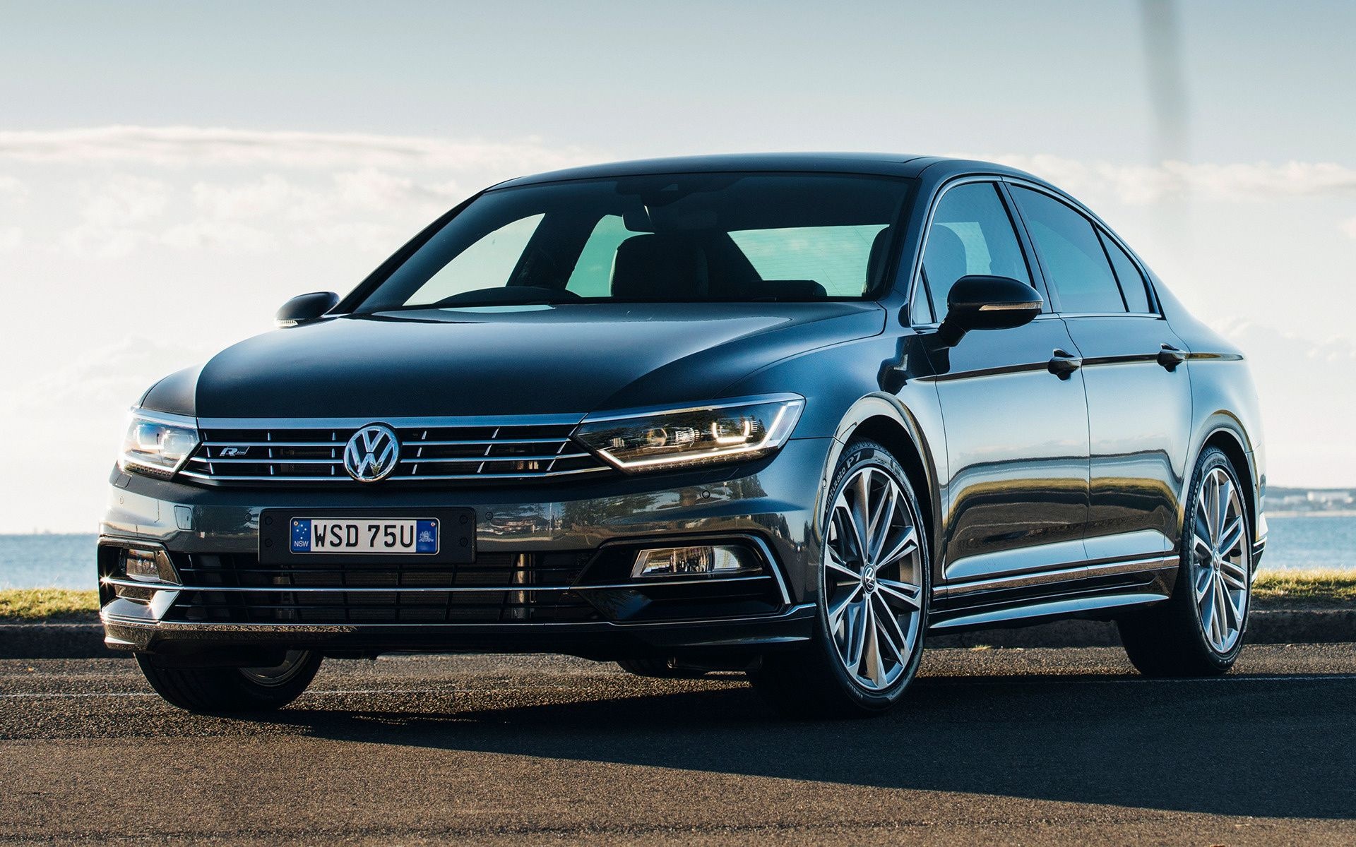 Volkswagen Passat, Sleek and sophisticated, Luxurious interior, Advanced safety features, 1920x1200 HD Desktop