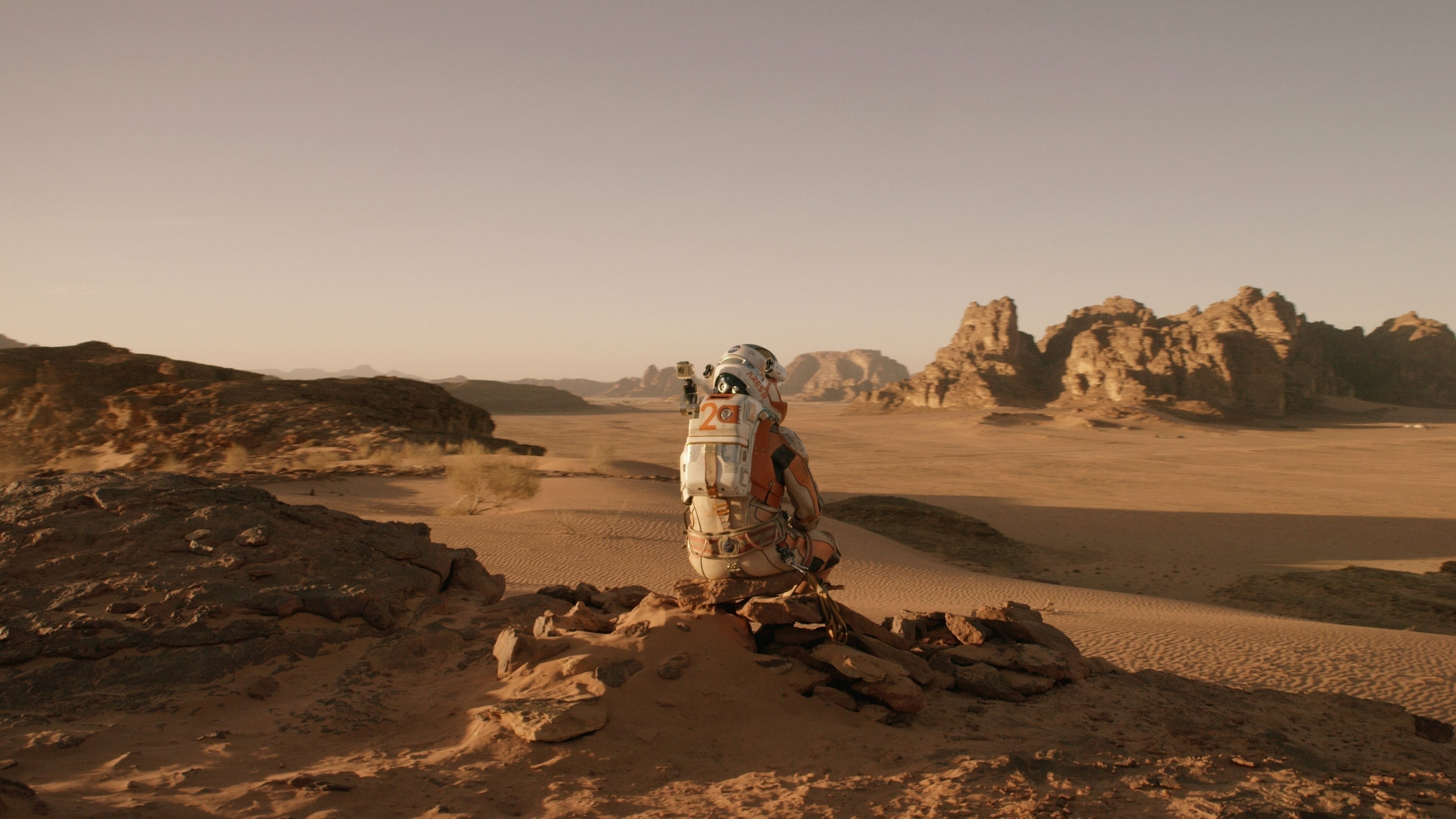 Mark Watney, The Martian, Movie database, 3840x2160 4K Desktop