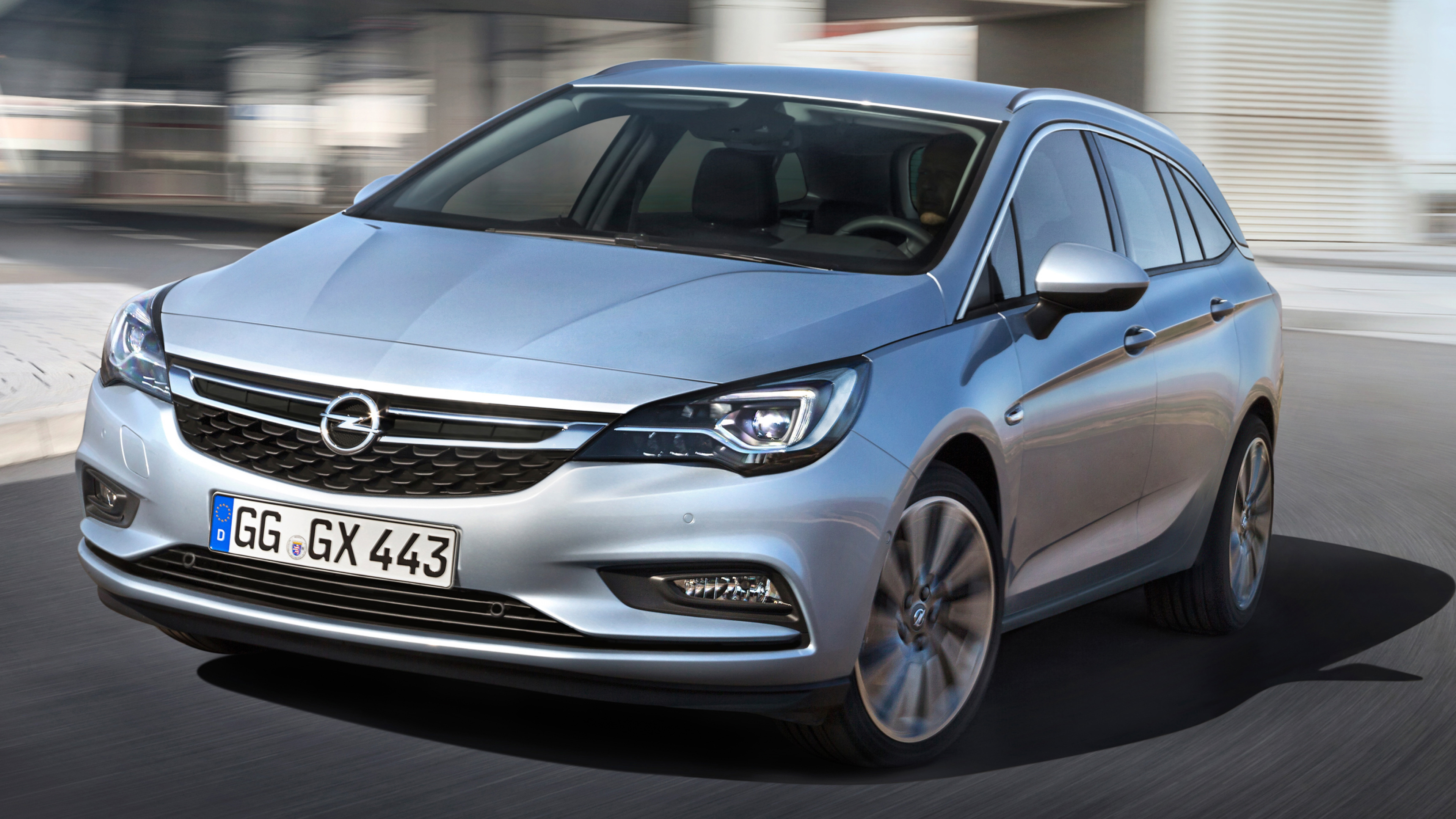 Opel Astra Sports Tourer, Sporty car allure, 3840x2160 4K Desktop