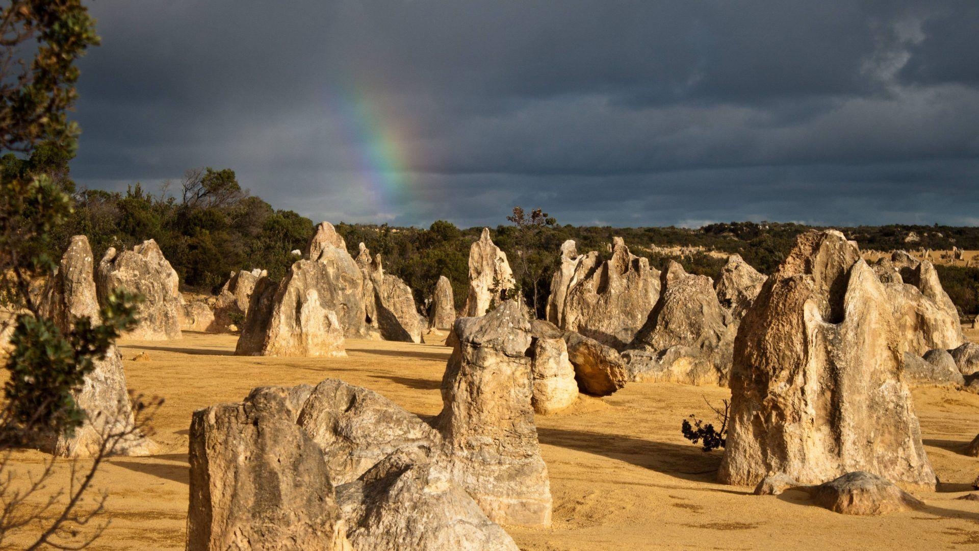 Nambung National Park, Pinnacles National Park, Natural beauty, Australia, 1920x1080 Full HD Desktop