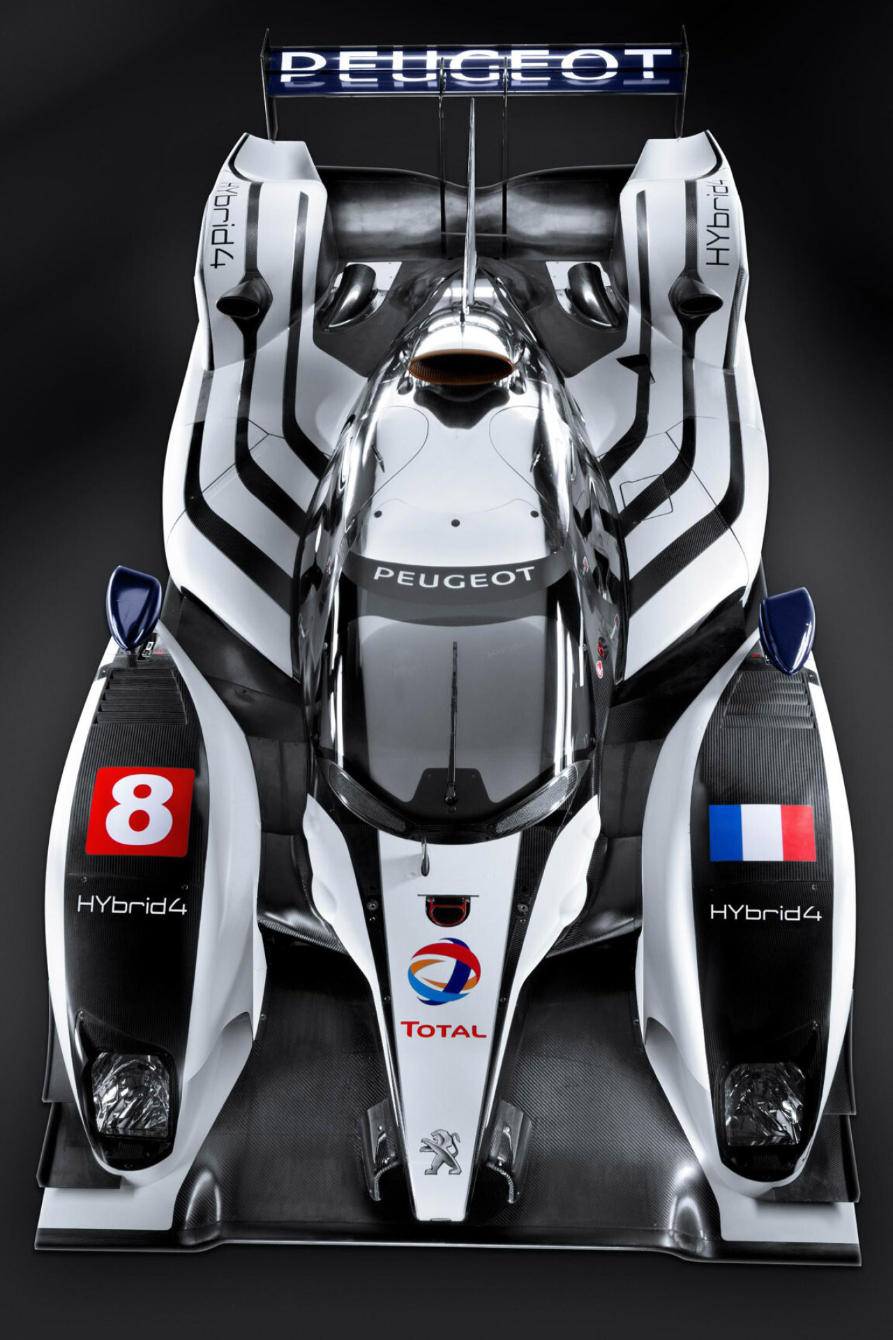 908 Hybrid4, Peugeot Wallpaper, 1280x1920 HD Phone