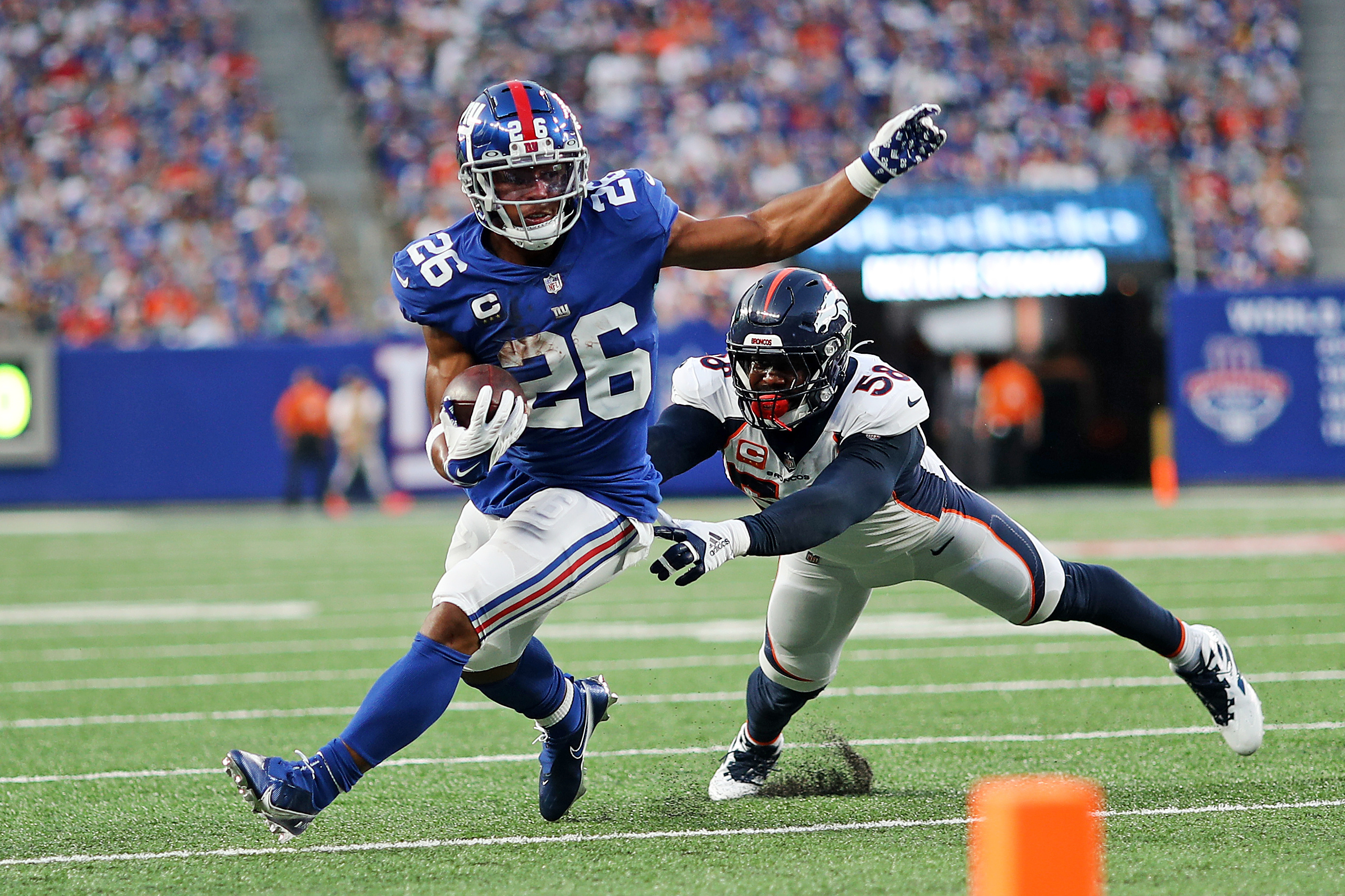 Saquon Barkley sports, Expectations, 2021, 2760x1840 HD Desktop