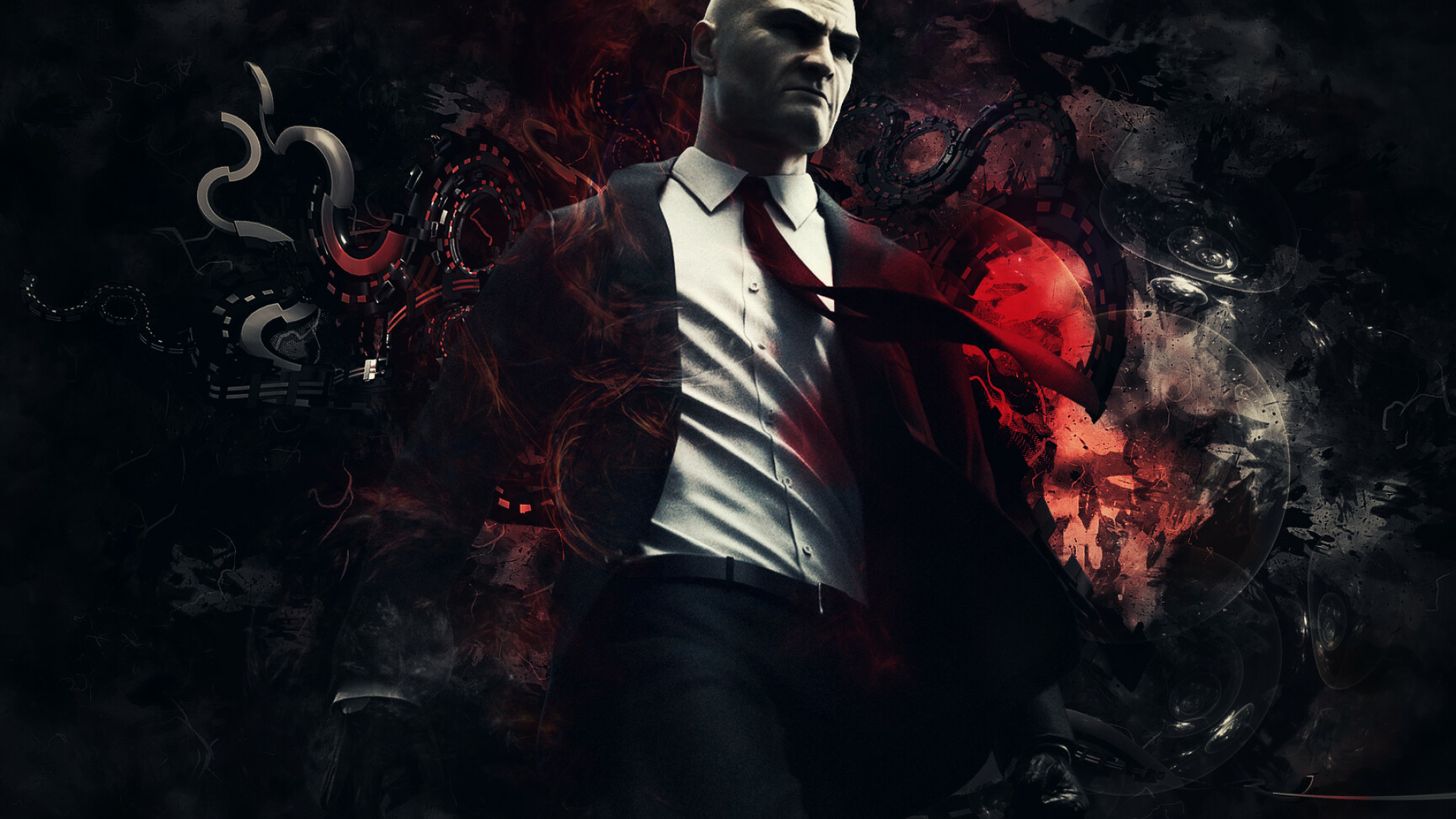 Hitman game, Game art, 4K resolution, Visual masterpieces, 1920x1080 Full HD Desktop