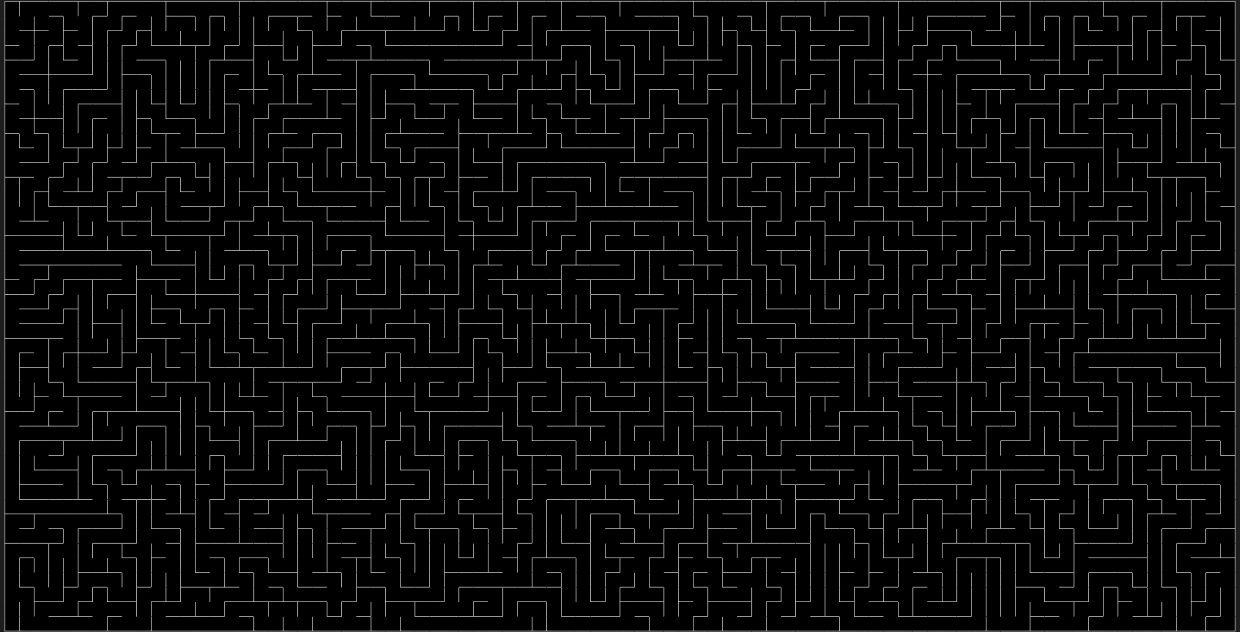 Maze colouring, DFS, BFS, Node security, 2540x1300 HD Desktop