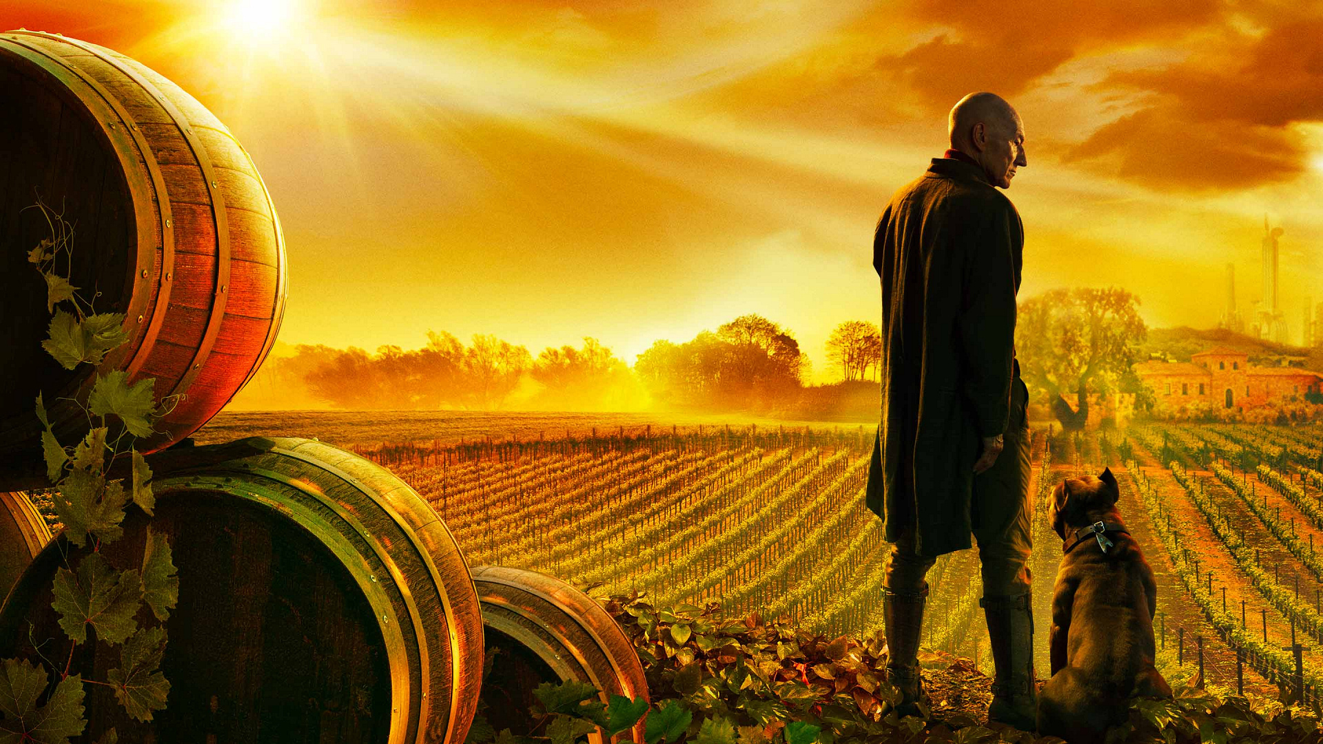 Star Trek: Picard wallpapers, Sci-fi icon, Captivating series, Fan favorites, 1920x1080 Full HD Desktop