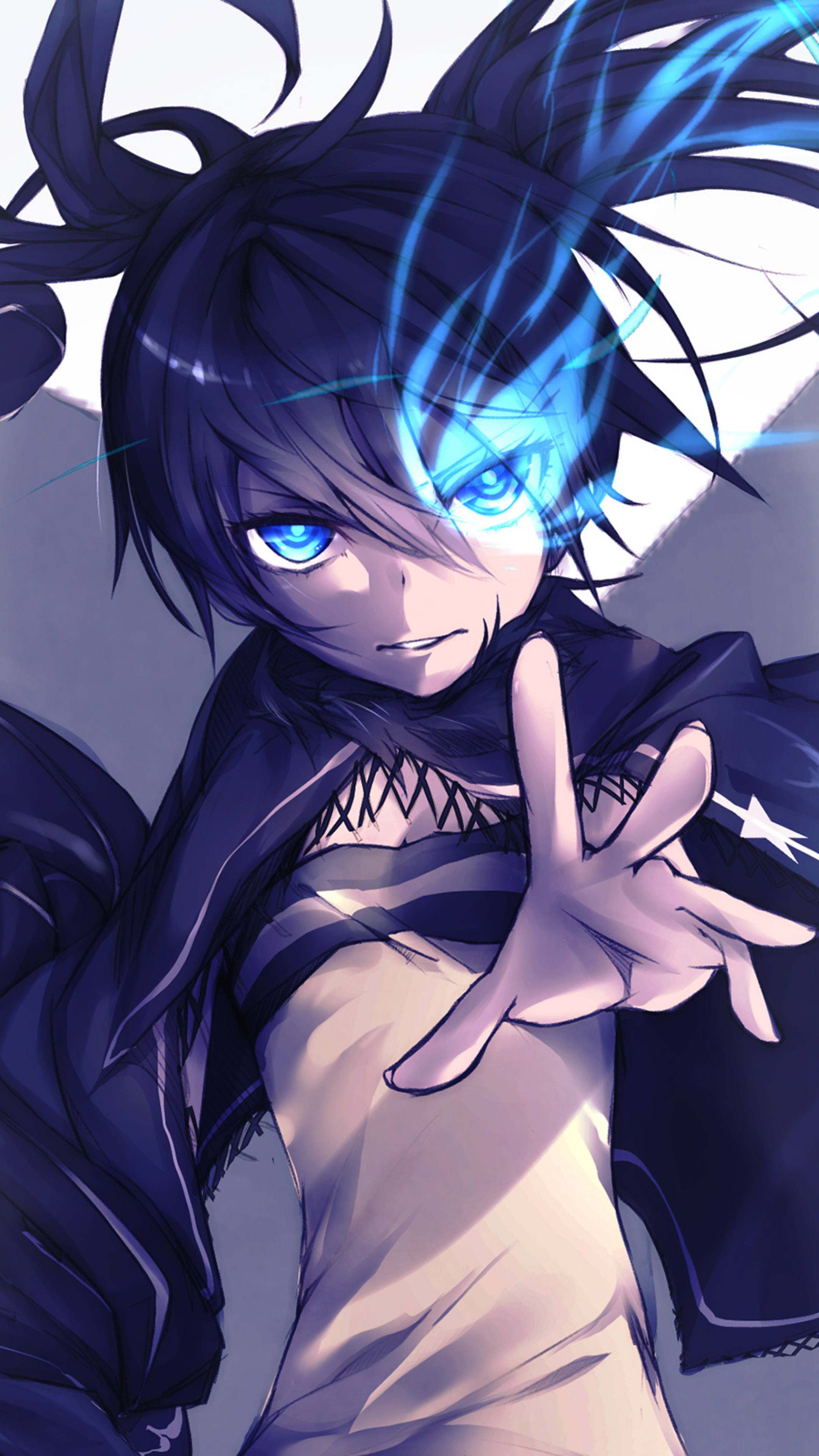 Black Rock Shooter, Sony Xperia X, HD 4K wallpapers, Premium, 2160x3840 4K Phone