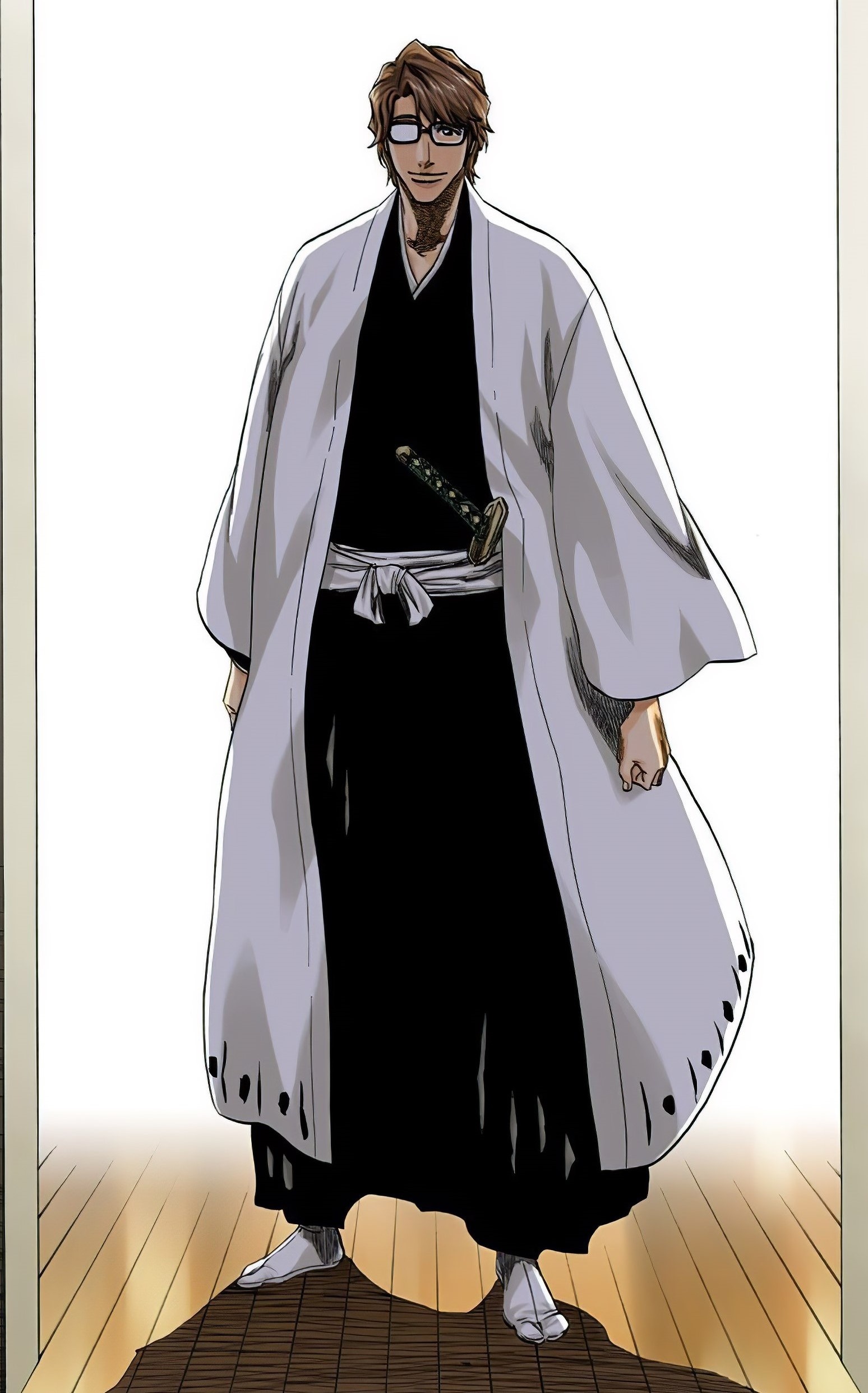 Sosuke Aizen, Captain haori, Kyoka Suigetsu, HD Phone wallpaper