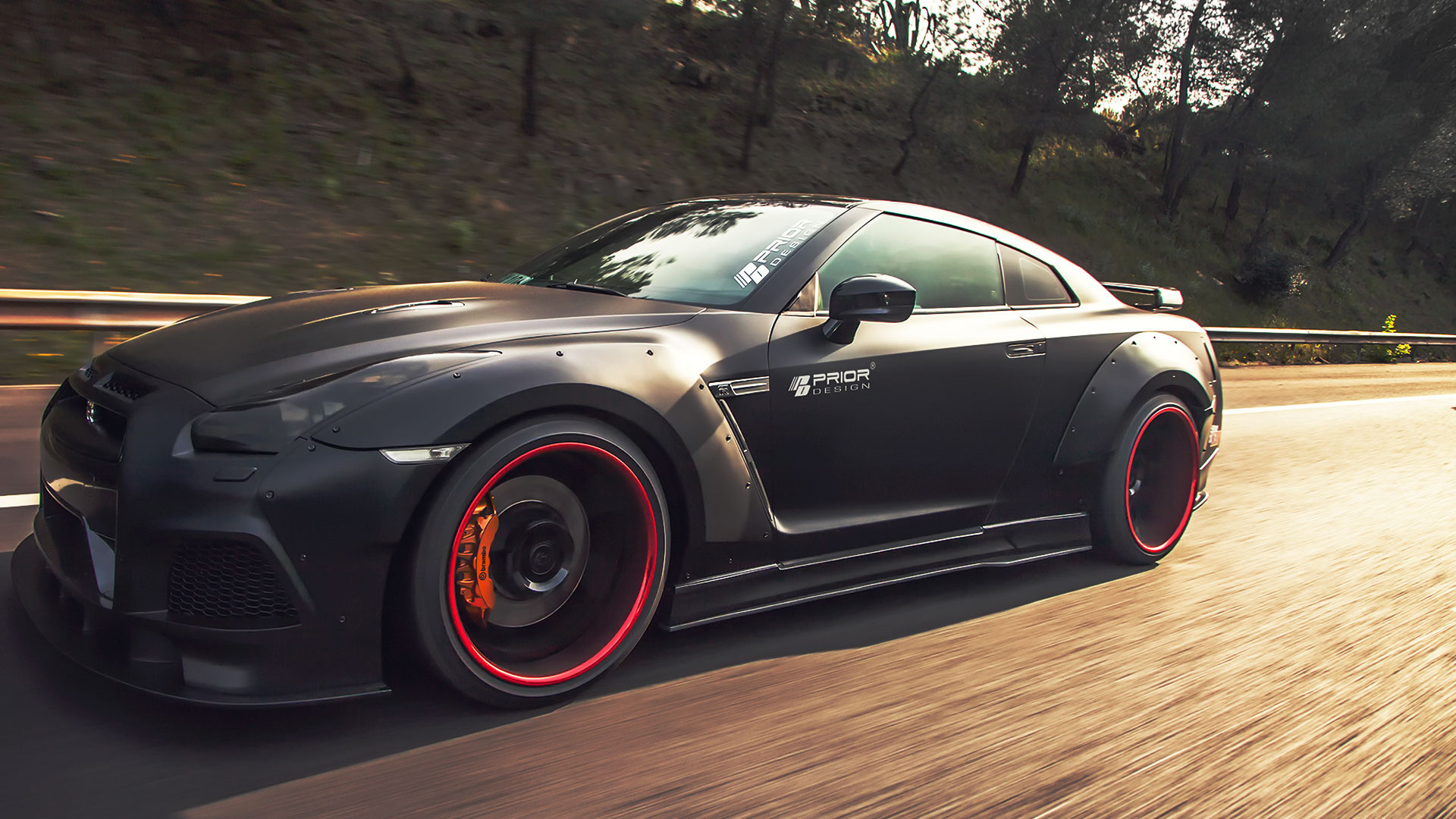 Nissan GT-R, High-performance tuning, Wide body aerodynamic, Exclusive car design, 1920x1080 Full HD Desktop