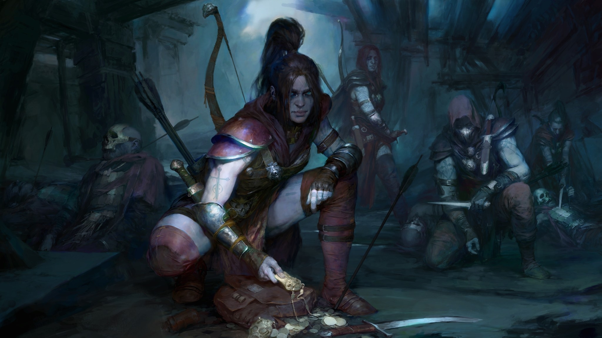 Role-Playing Game, CG Artwork Darkness, 2050x1160 HD Desktop