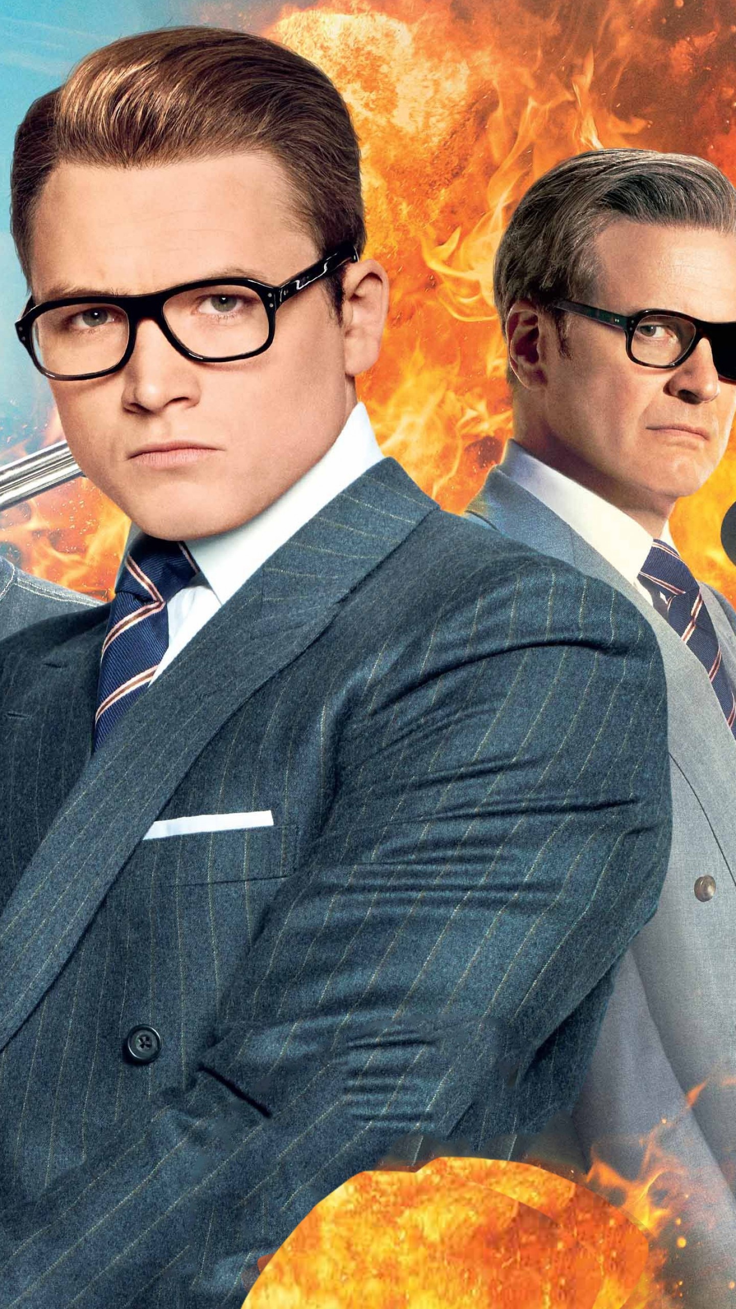 Kingsman, Colin Firth, 4k, Movies, 1440x2560 HD Phone