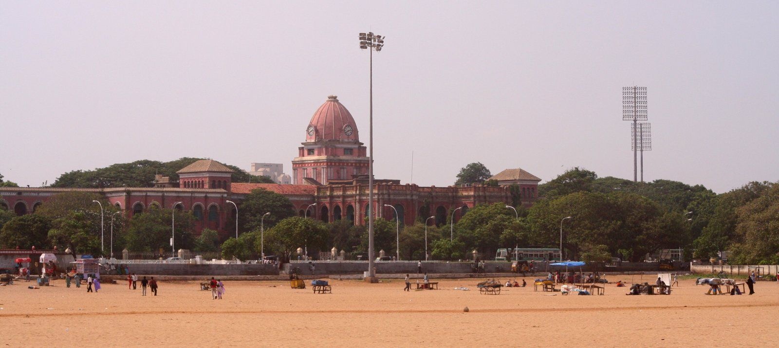 old Madras University on Marina Beach 1600x720