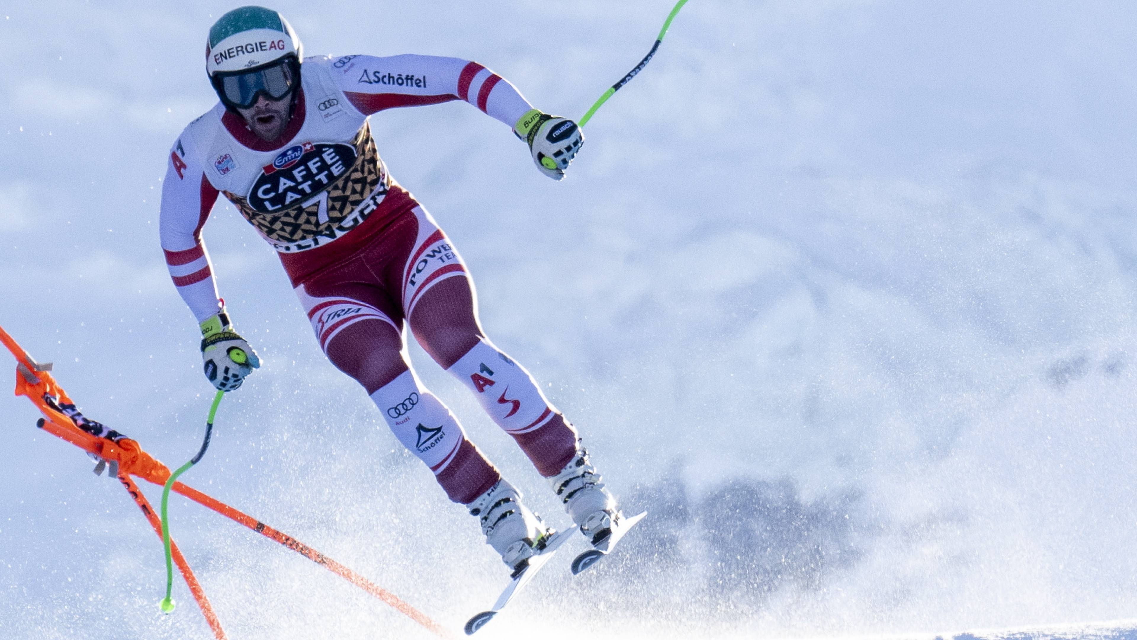 Vincent Kriechmayr, Slalom Wallpaper, 3840x2160 4K Desktop