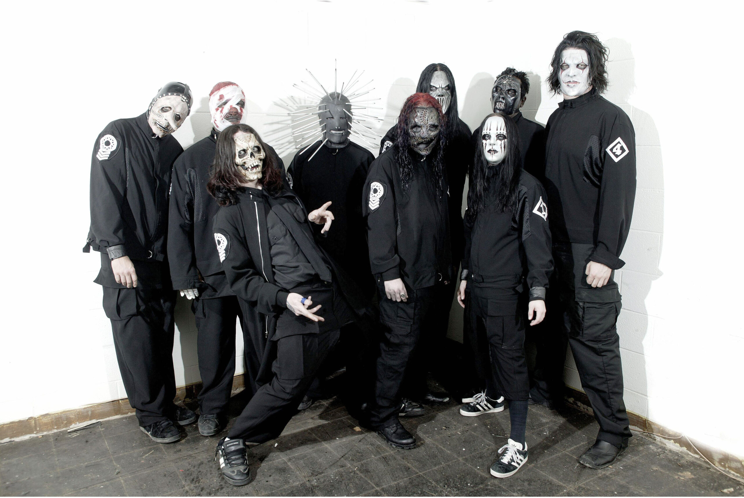 Corey Taylor, Joey Jordison, Slipknot, All Hope Is Gone era, HD Desktop wallpaper