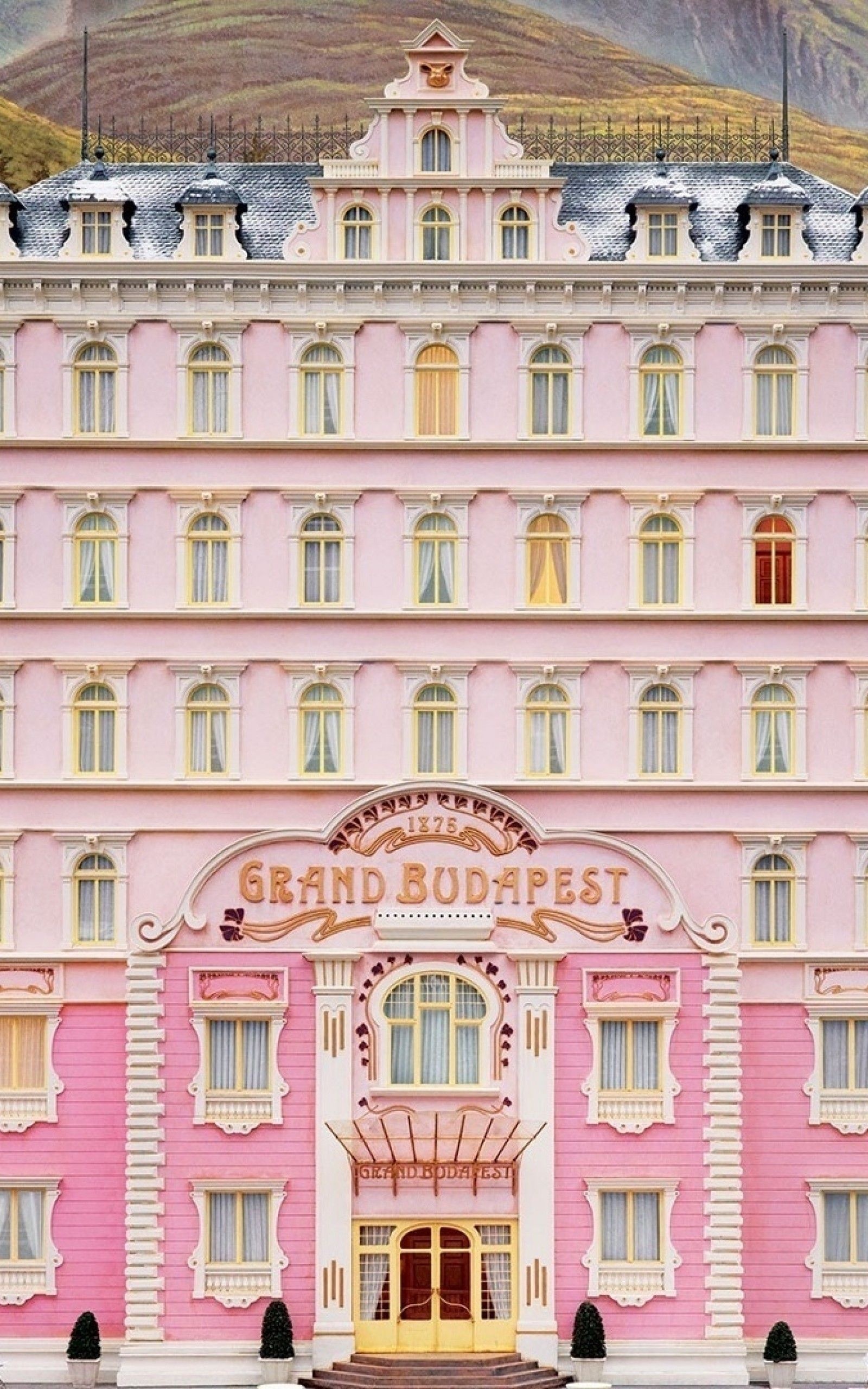 Grand Budapest Hotel, Budapest Wallpaper, 1600x2560 HD Phone