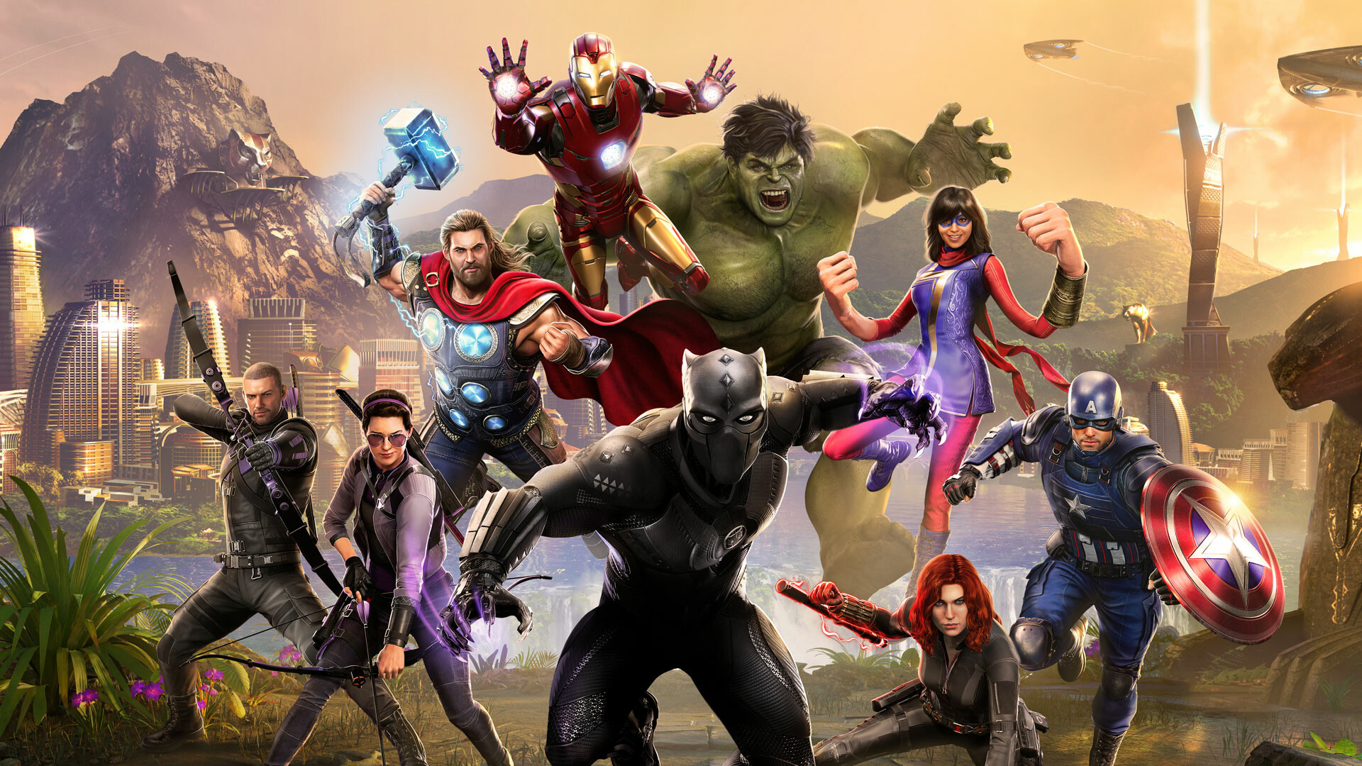 Avengers, Marvel movie, Superhero team, Epic wallpaper, 1920x1080 Full HD Desktop