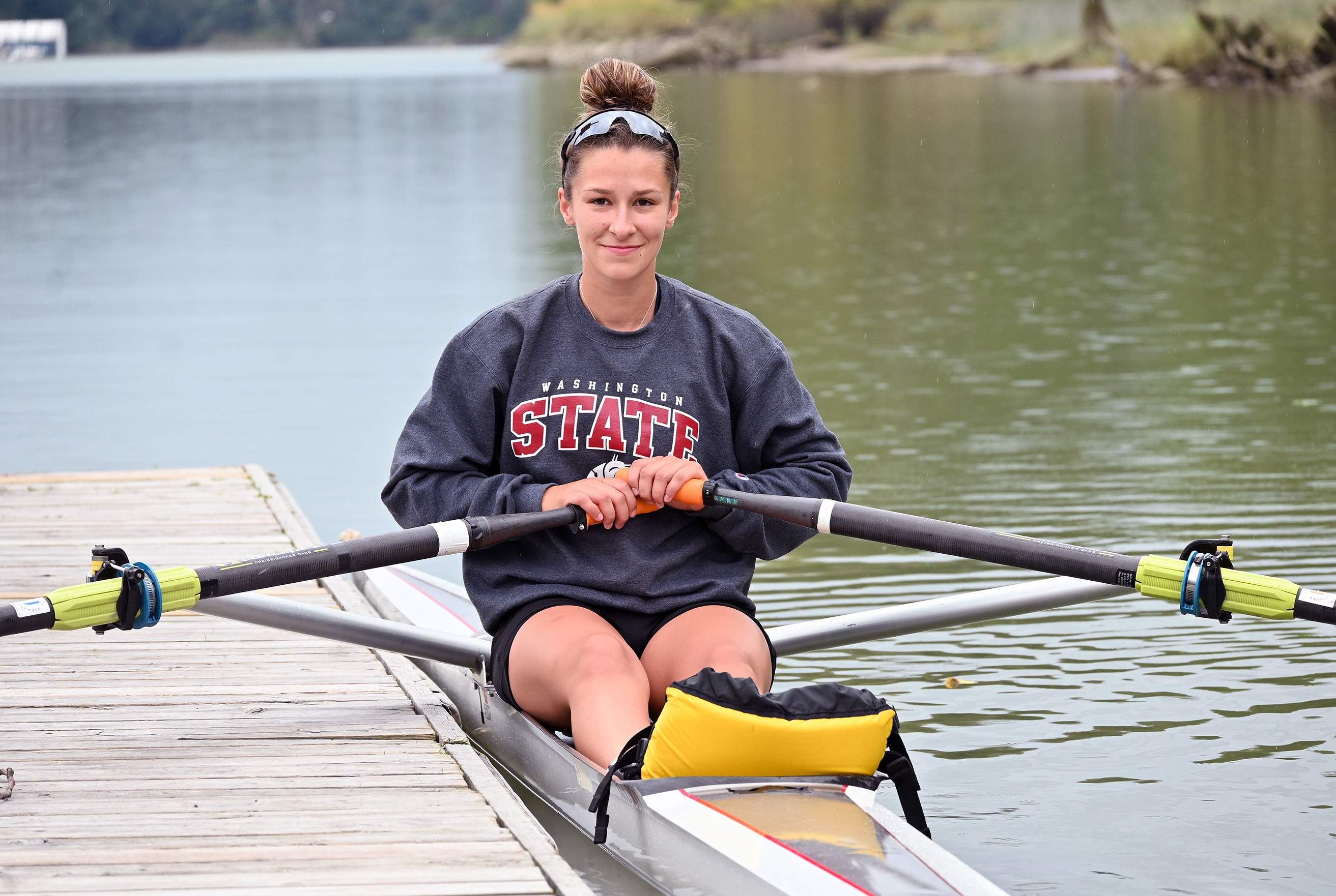 Rower's career, Washington State rowing, Delta Optimist article, Rowing journey, 2630x1770 HD Desktop