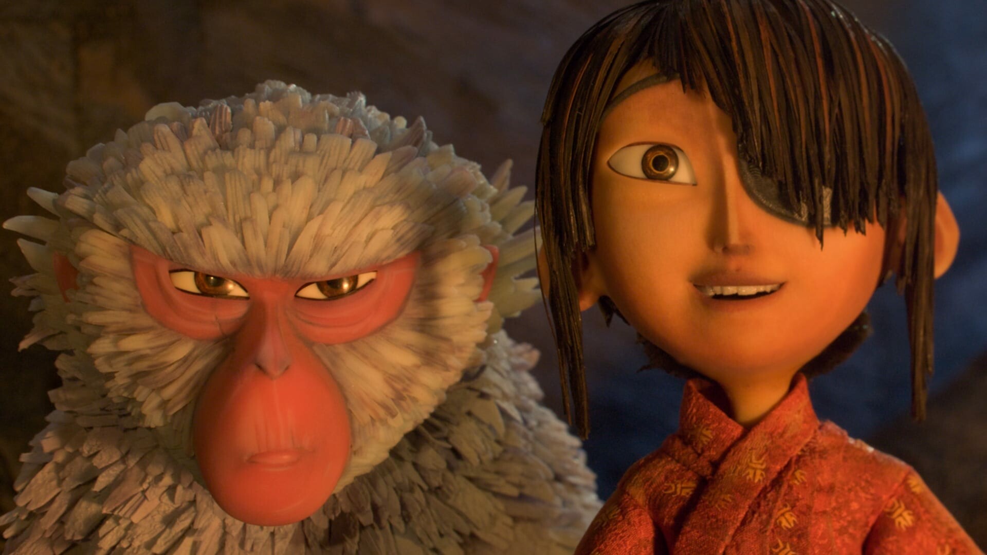 Kubo and Monkey, Kubo and the Two Strings Wallpaper, 1920x1080 Full HD Desktop