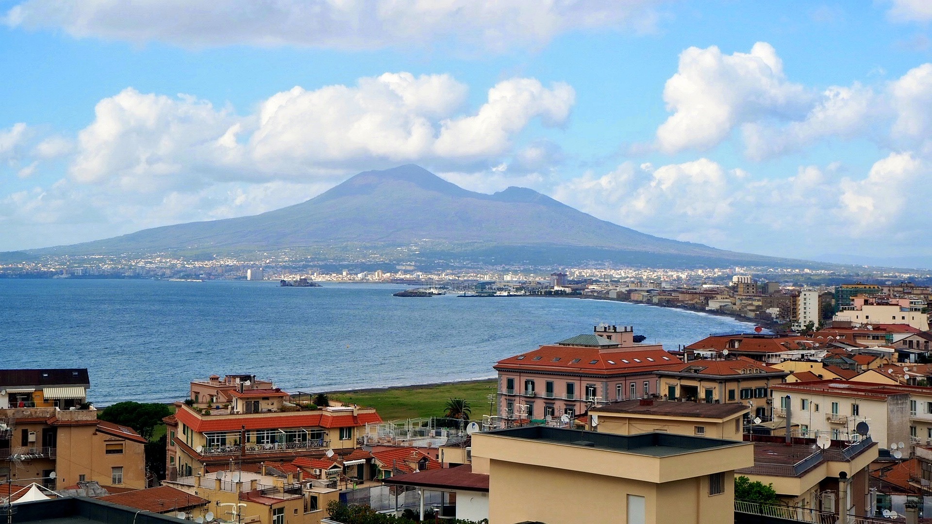 Pompeii facts, Educational for kids, Historical significance, Archaeological site, 1920x1080 Full HD Desktop