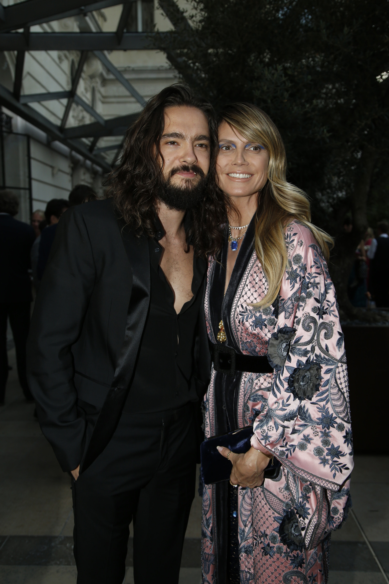 Heidi Klum and Tom Kaulitz, Tokio Hotel Wallpaper, 1370x2050 HD Phone