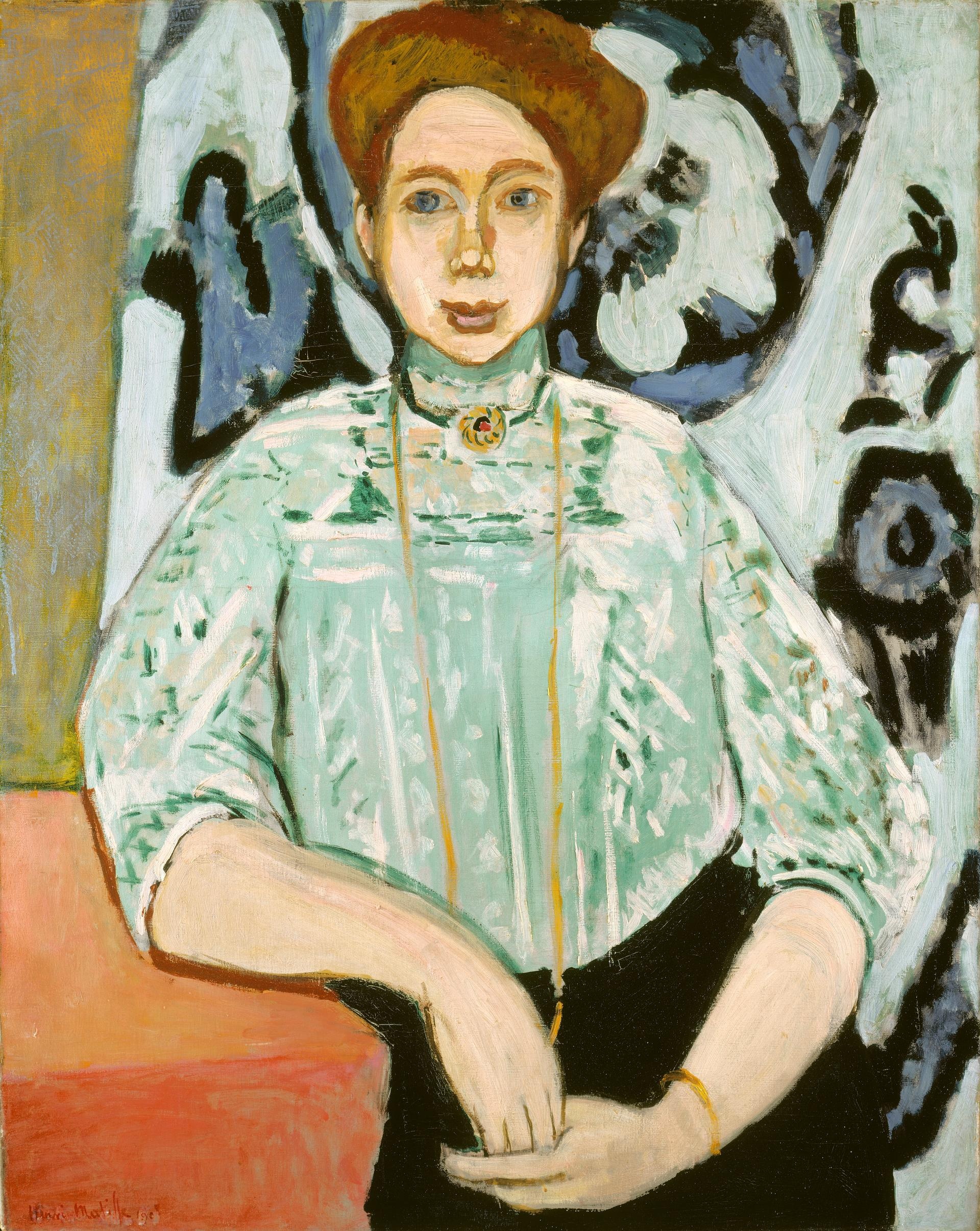 Portrait of Greta Moll, Henri Matisse Wallpaper, 1920x2420 HD Phone