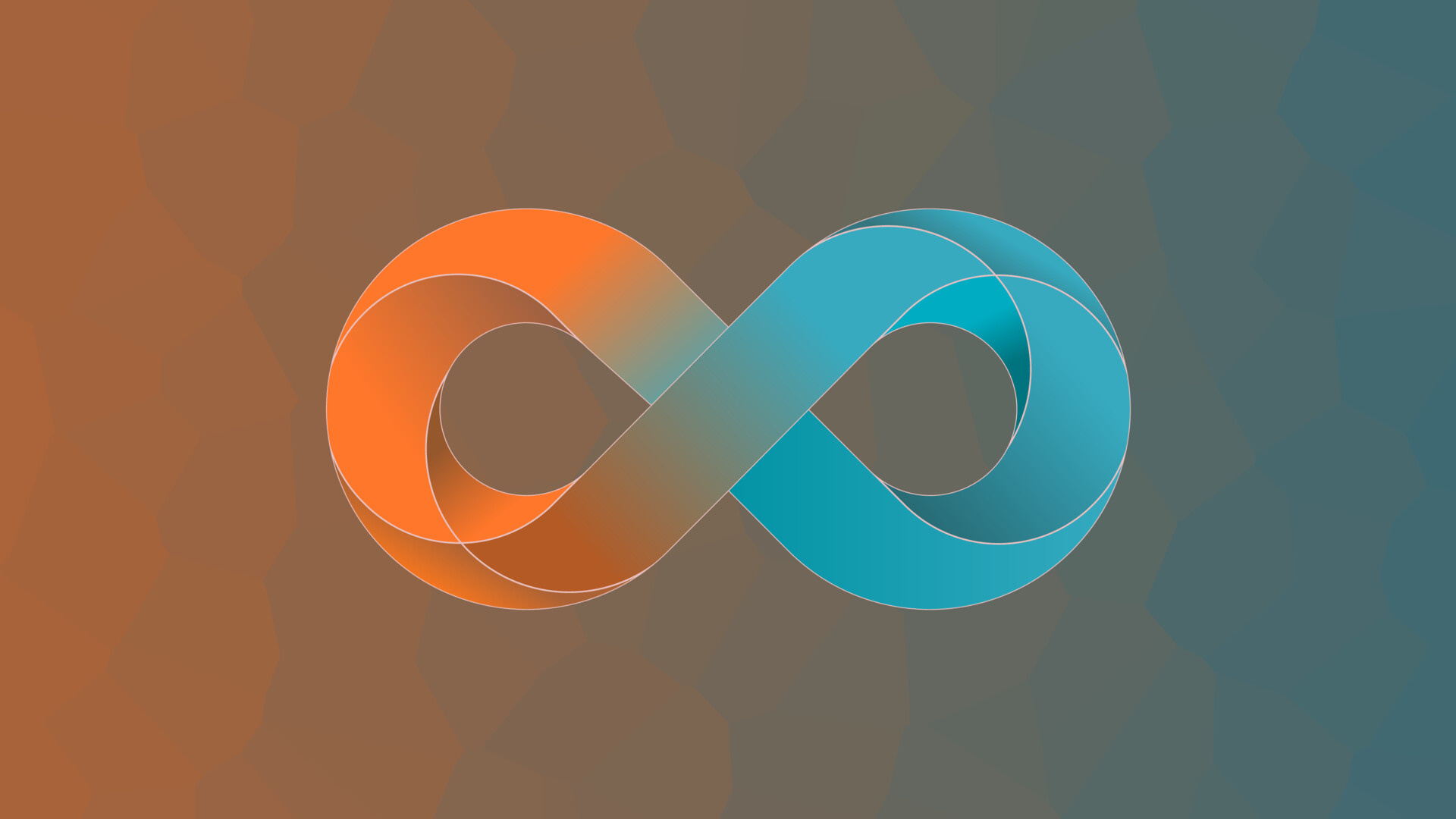 Nikita Yanchenkov, Infinity sign artwork, Infinite creativity, Limitless talent, 1920x1080 Full HD Desktop