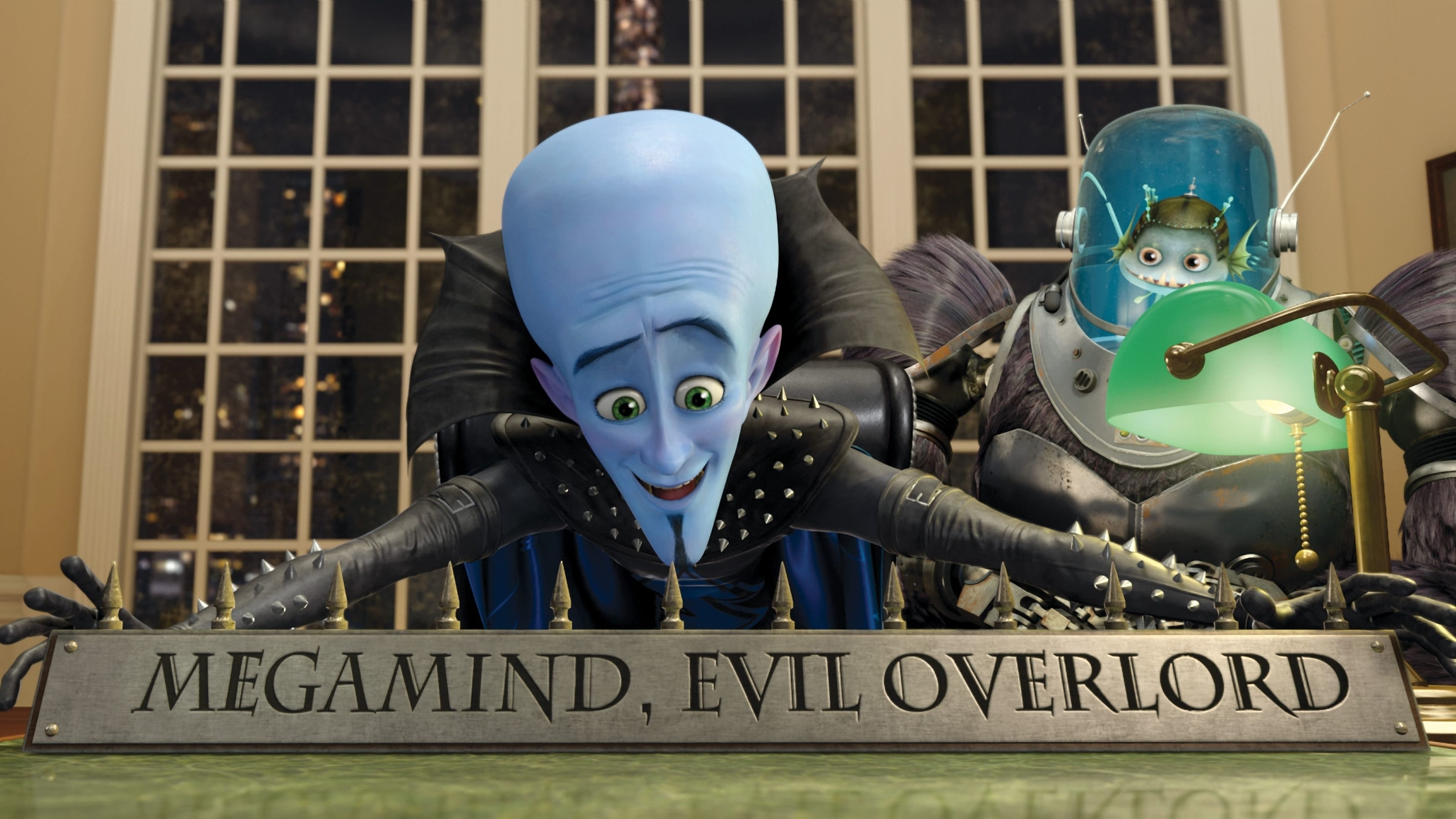 Megamind 2010 movie, Animated adventure, Unique backdrops, Movie Database, 3840x2160 4K Desktop