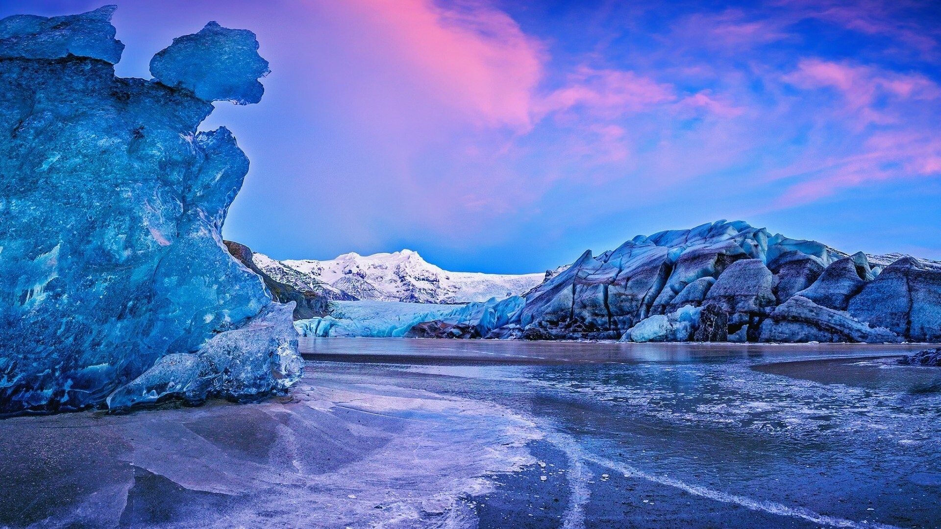 Vatna glacier, Nature 4k wallpapers, Glacier photography, Natural beauty, 1920x1080 Full HD Desktop