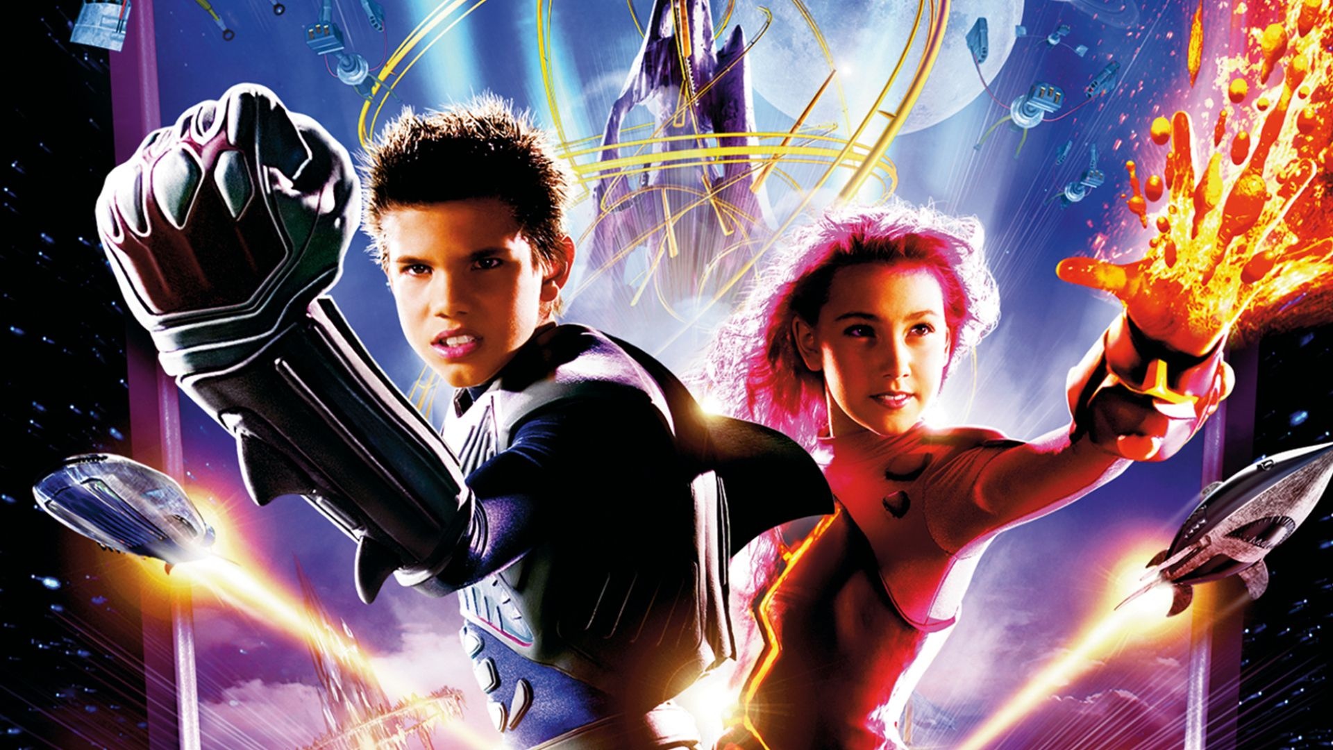 Vivid colours, Sharkboy and Lavagirl, Sci-fi fantasy, Movie backgrounds, 1920x1080 Full HD Desktop