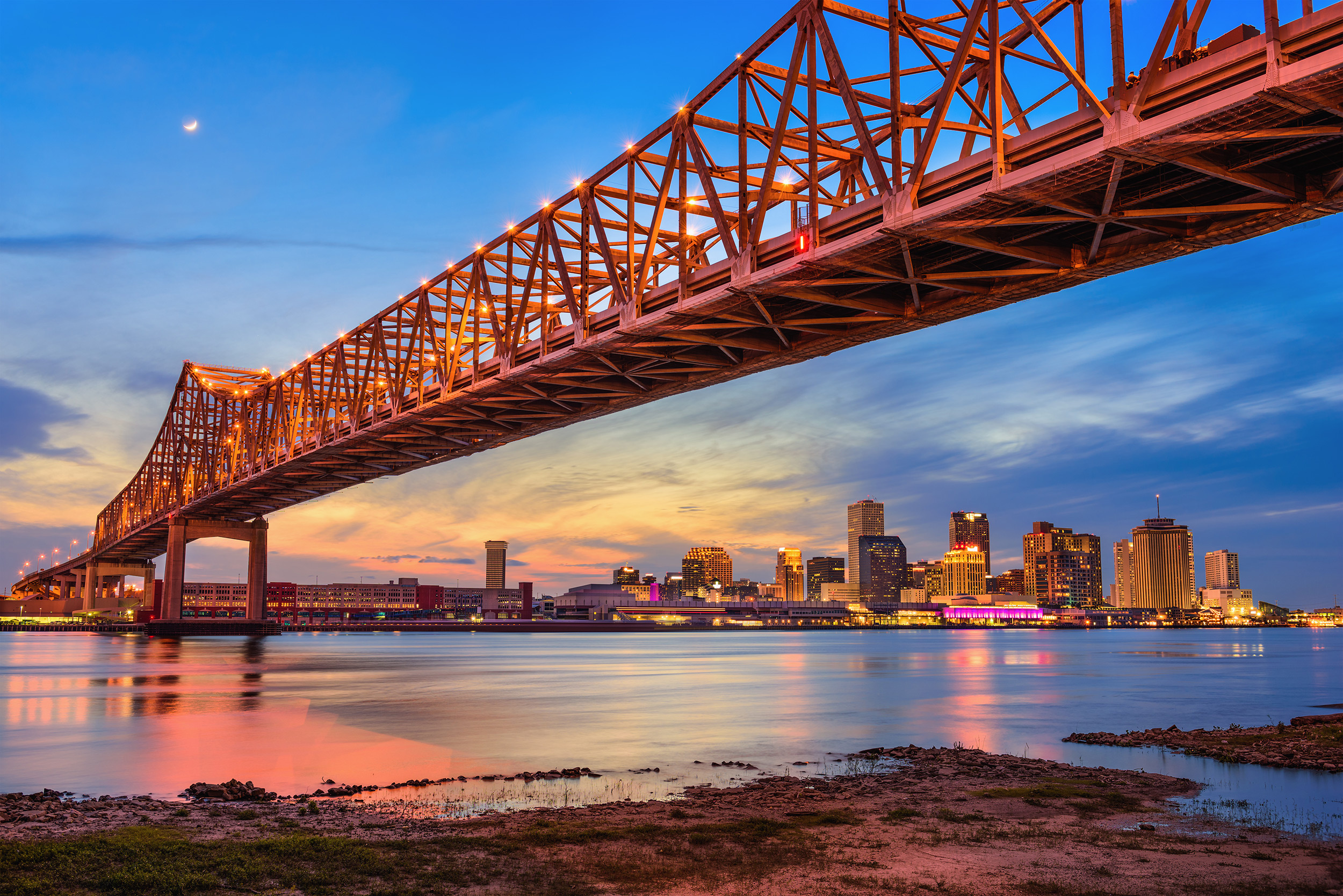 New Orleans Skyline, Travels, Bucket List, 2500x1670 HD Desktop