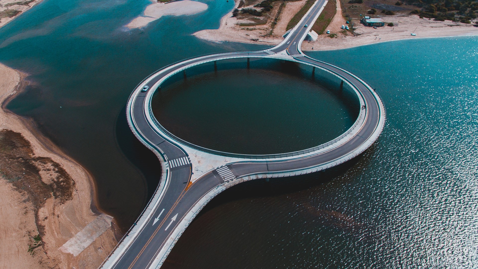 Scenic bridge, Uruguay travels, Landscape beauty, Uruguayan landmarks, 1920x1080 Full HD Desktop