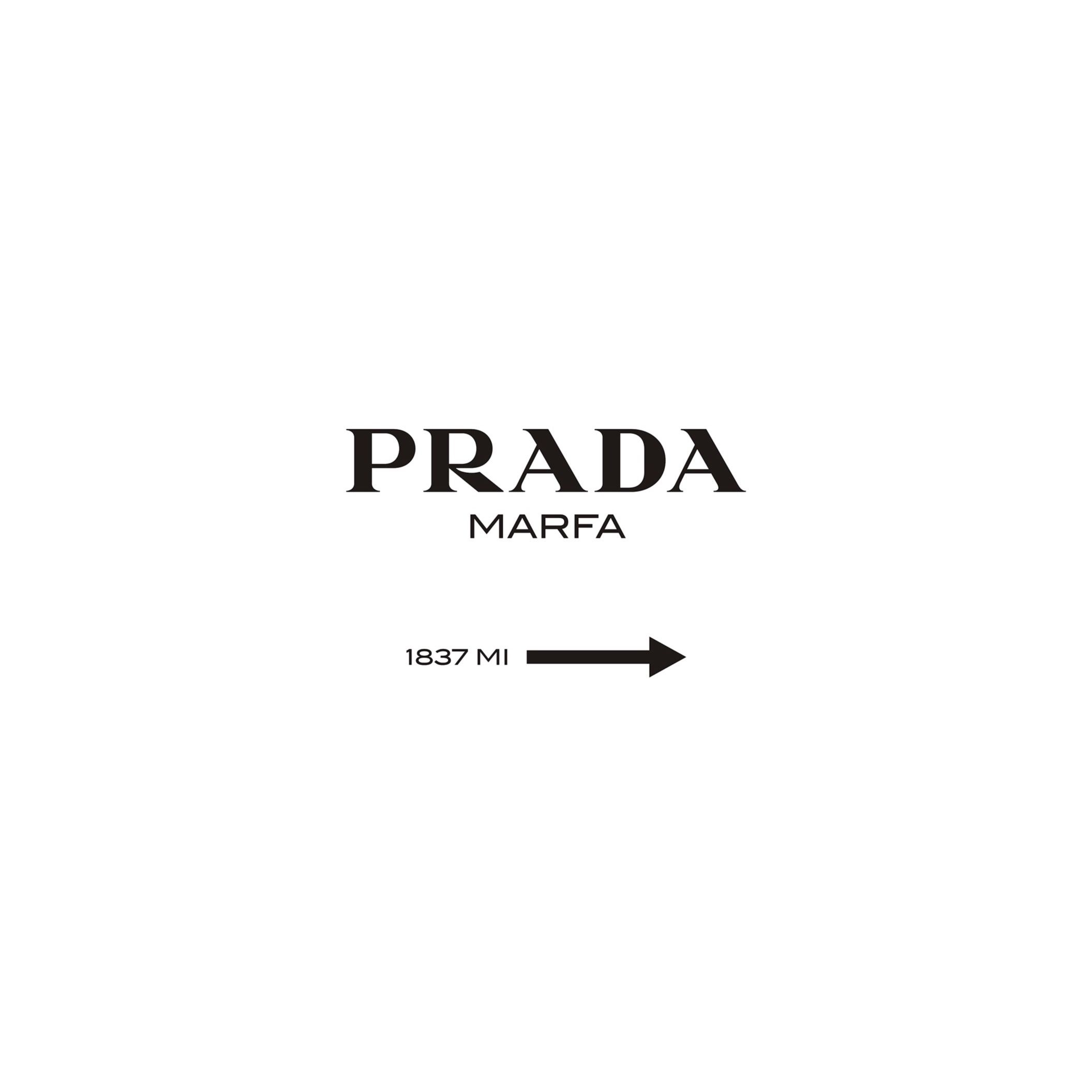 Prada Marfa wallpaper, Black and white, Artistic frames, Home decor, 2120x2120 HD Phone