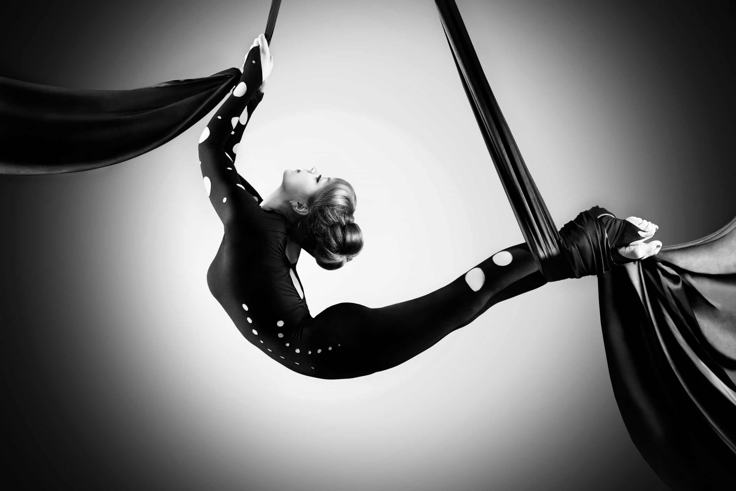 Aerial Silks, Aerial ribbon, Dancer on silk, Custom wallpaper, 2560x1710 HD Desktop