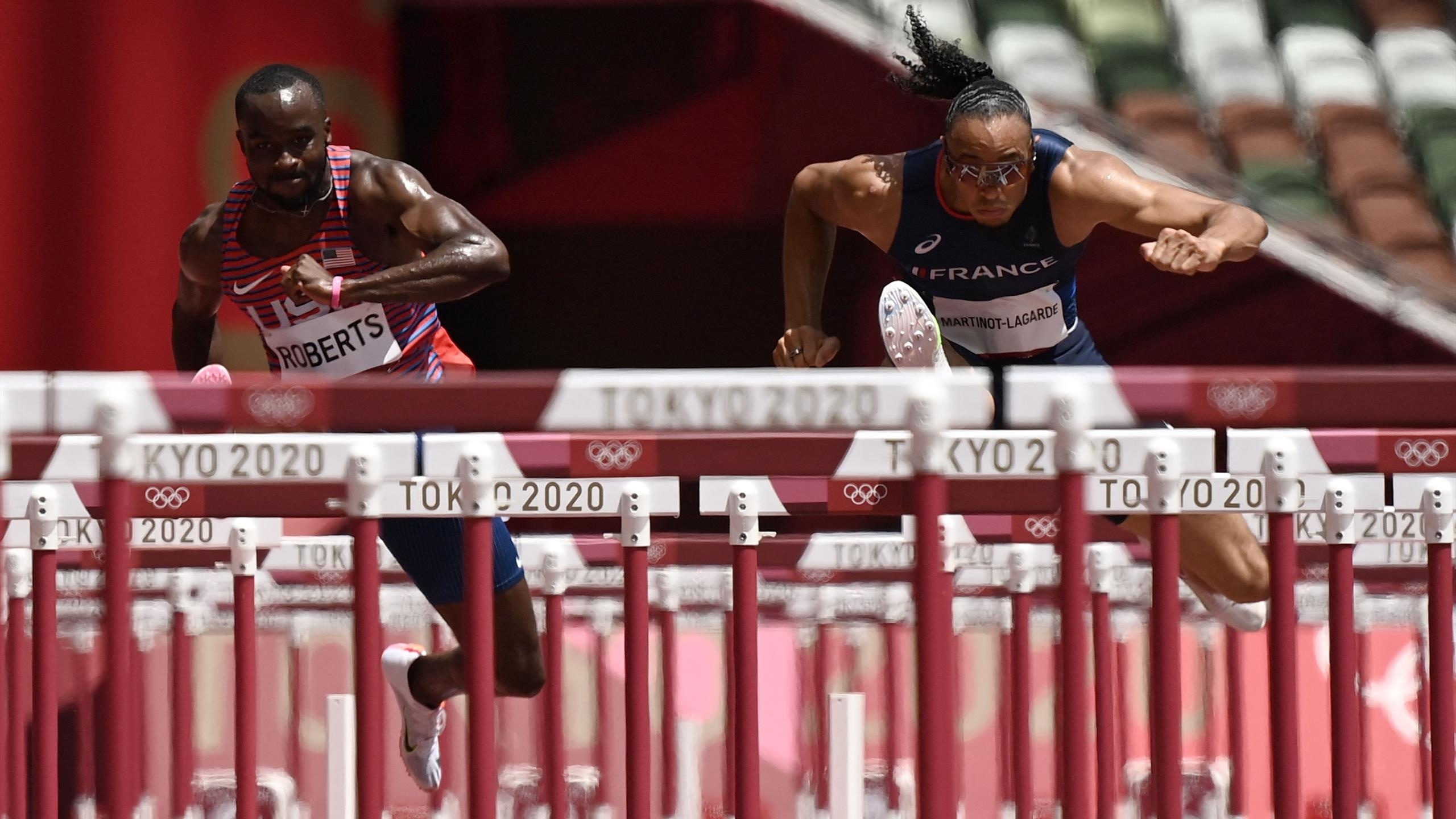 Tokyo 2020 Olympics, Pascal Martinot-Lagarde Wallpaper, 2560x1440 HD Desktop