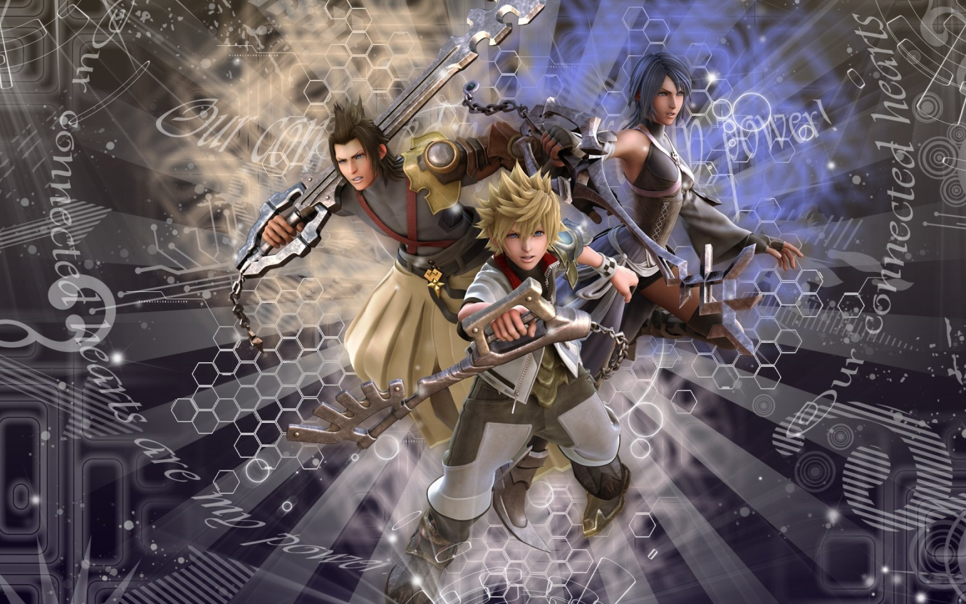 Aqua, Kingdom Hearts Heroine, Keyblade Wielder, Courageous Fighter, 1920x1200 HD Desktop