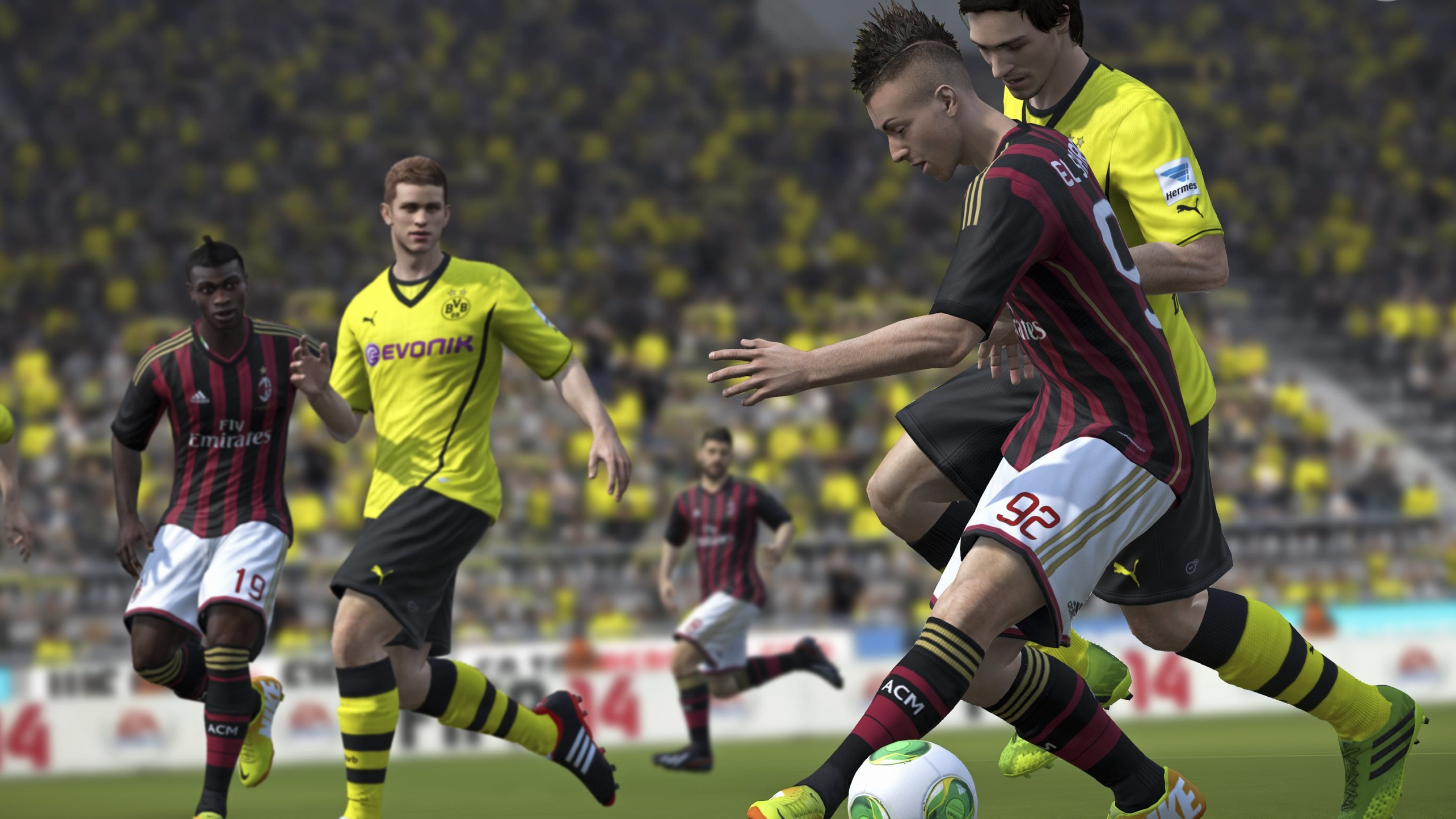 FIFA 14, Ultra HD wallpapers, Gaming prowess, Stunning visuals, 3840x2160 4K Desktop