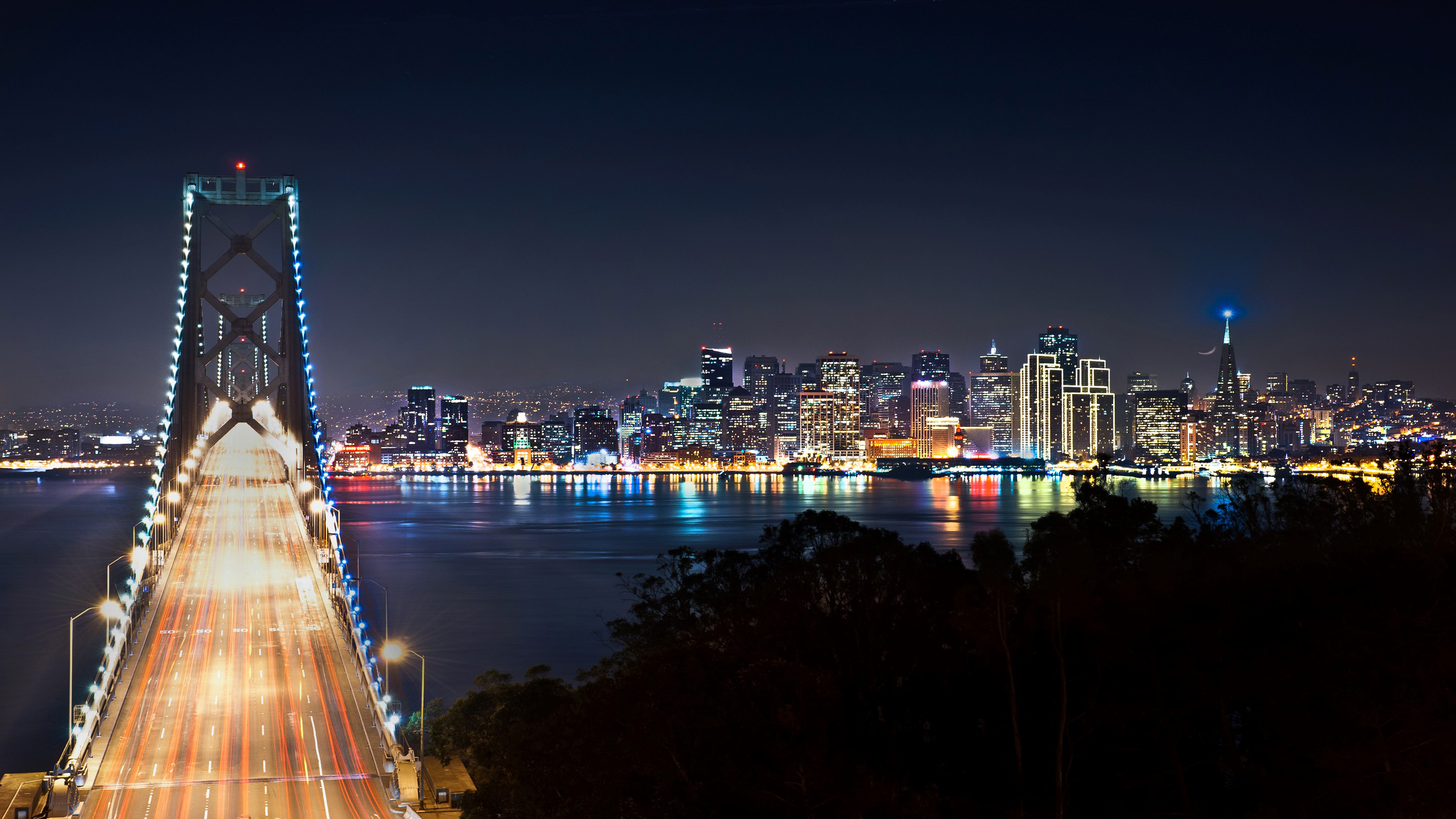 Bay Bridge, San Francisco Wallpaper, 3840x2160 4K Desktop