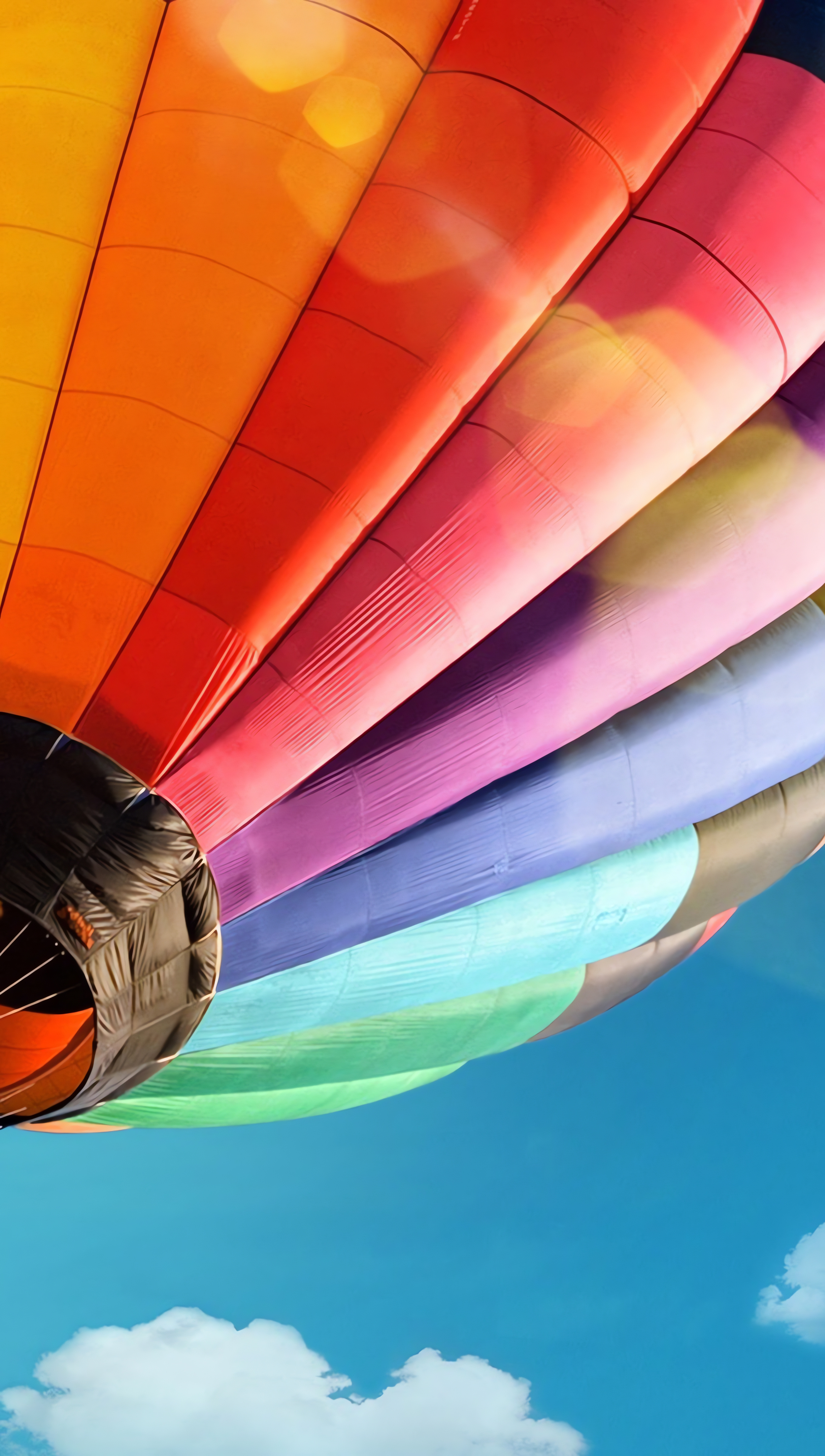 Hopper Ballooning, Colorful hot air balloon, 4K ultra HD, Sports, 2720x4800 HD Phone