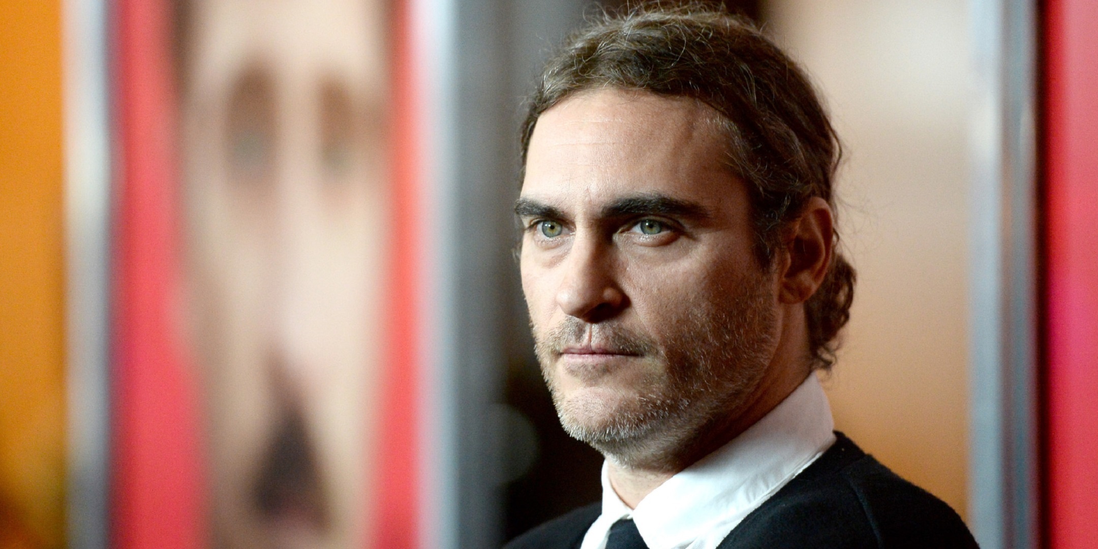 Joaquin Phoenix, Artistic wallpaper, High-quality image, Celebrity profile, 2160x1080 Dual Screen Desktop