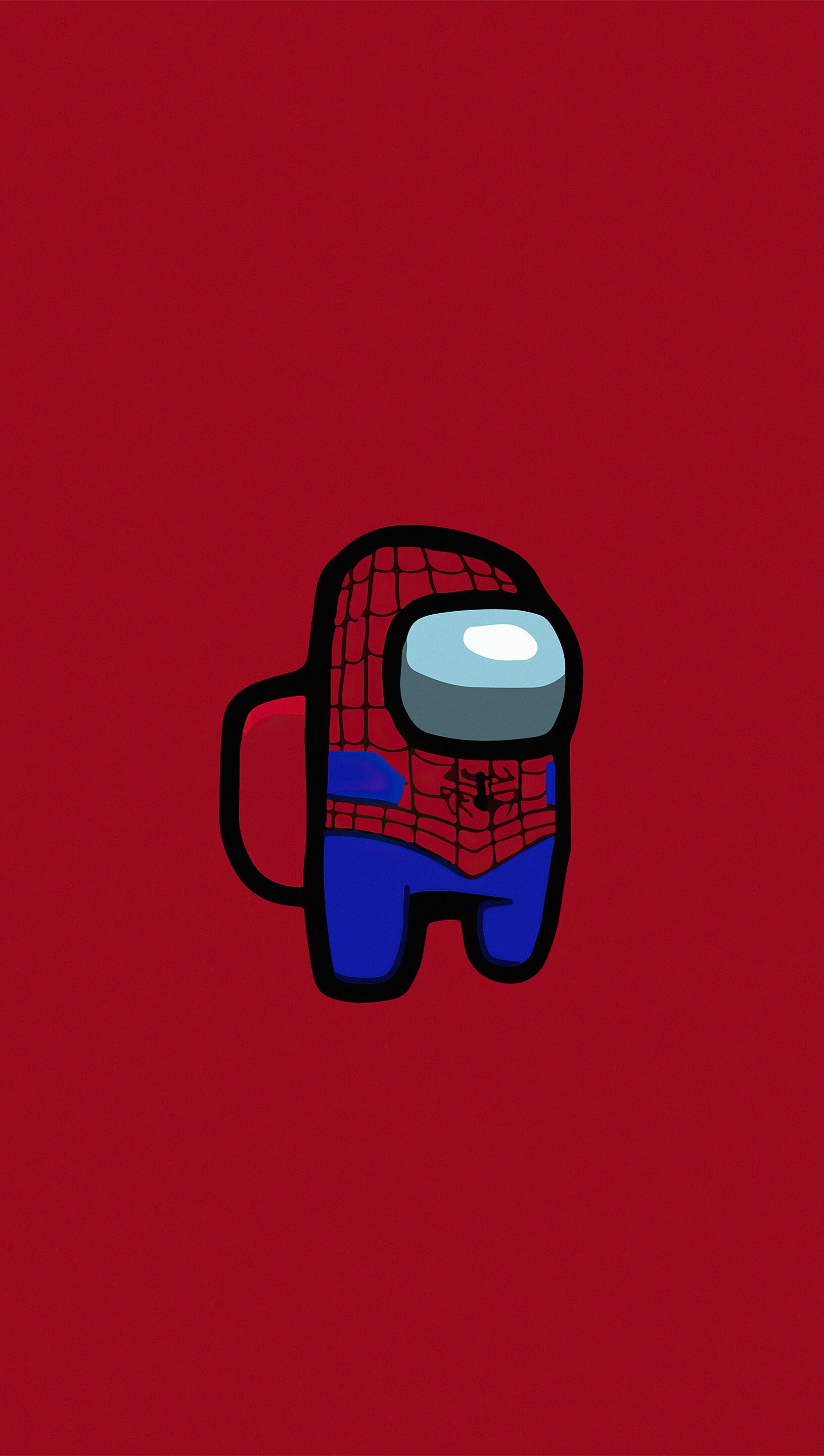 Spider-Man, Among Us Wallpaper, 1630x2880 HD Phone