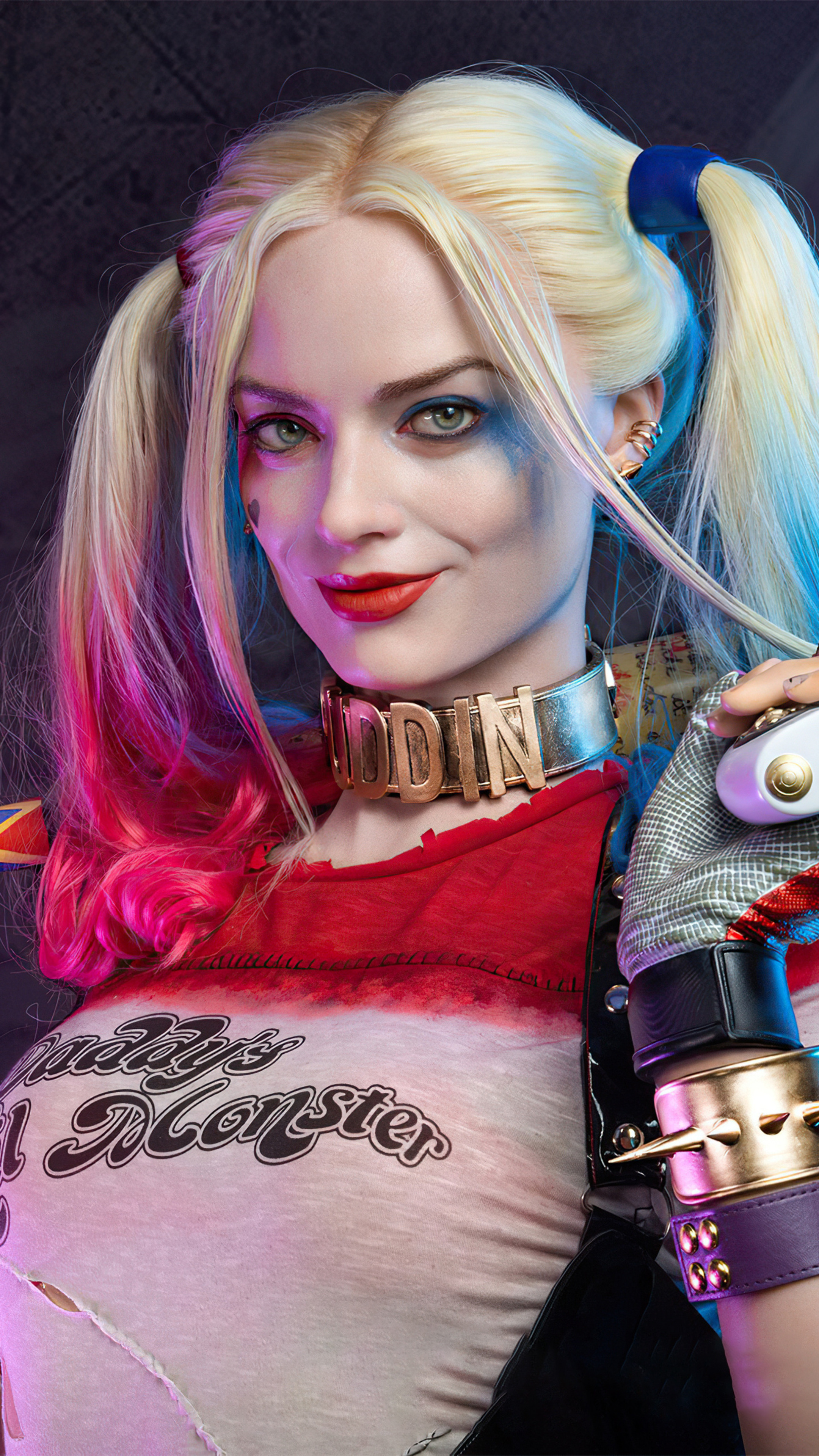 Suicide Squad, Margot Robbie Wallpaper, 2160x3840 4K Phone