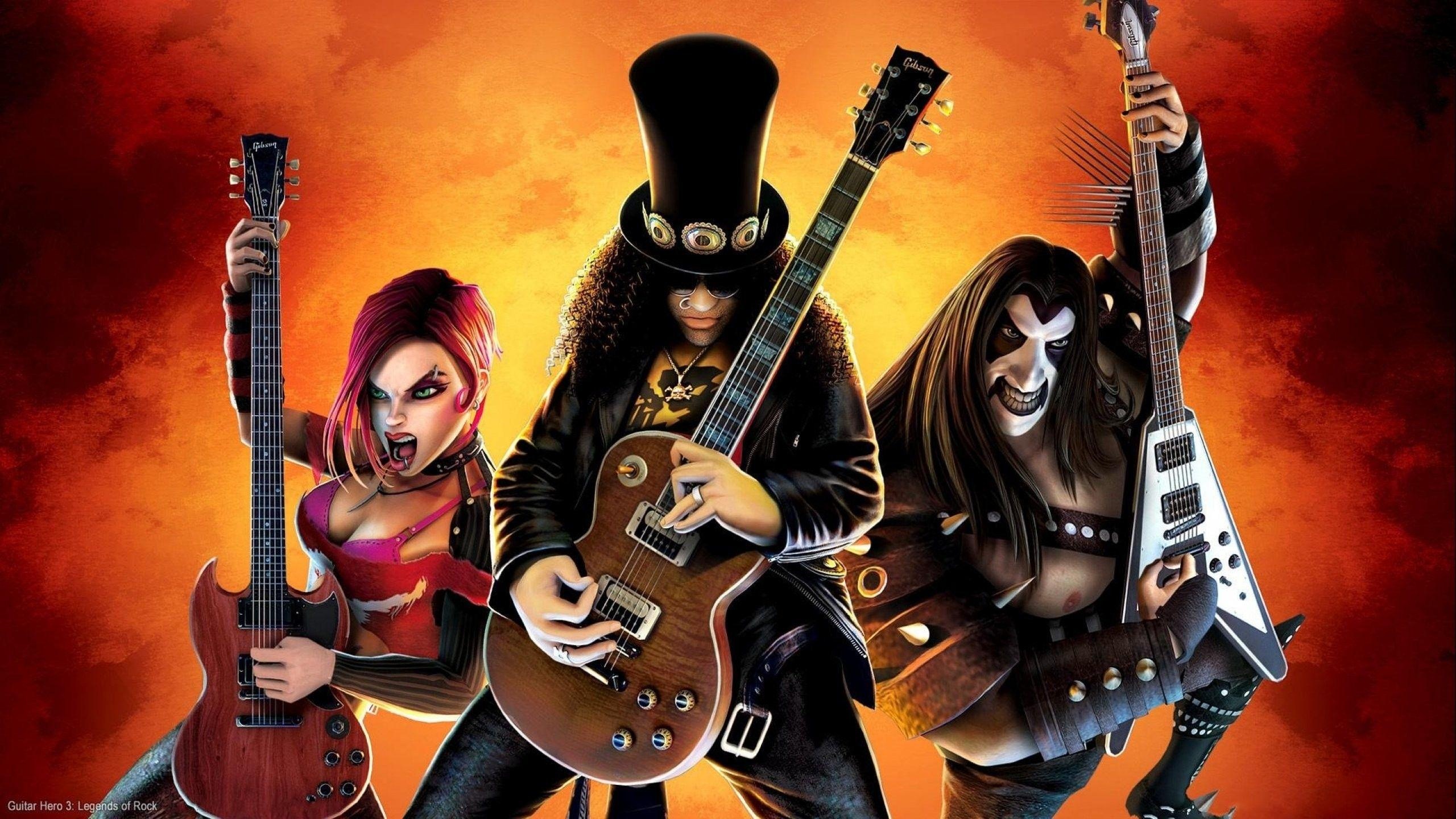 Slash, HD wallpapers, Guitar virtuoso, 2560x1440 HD Desktop