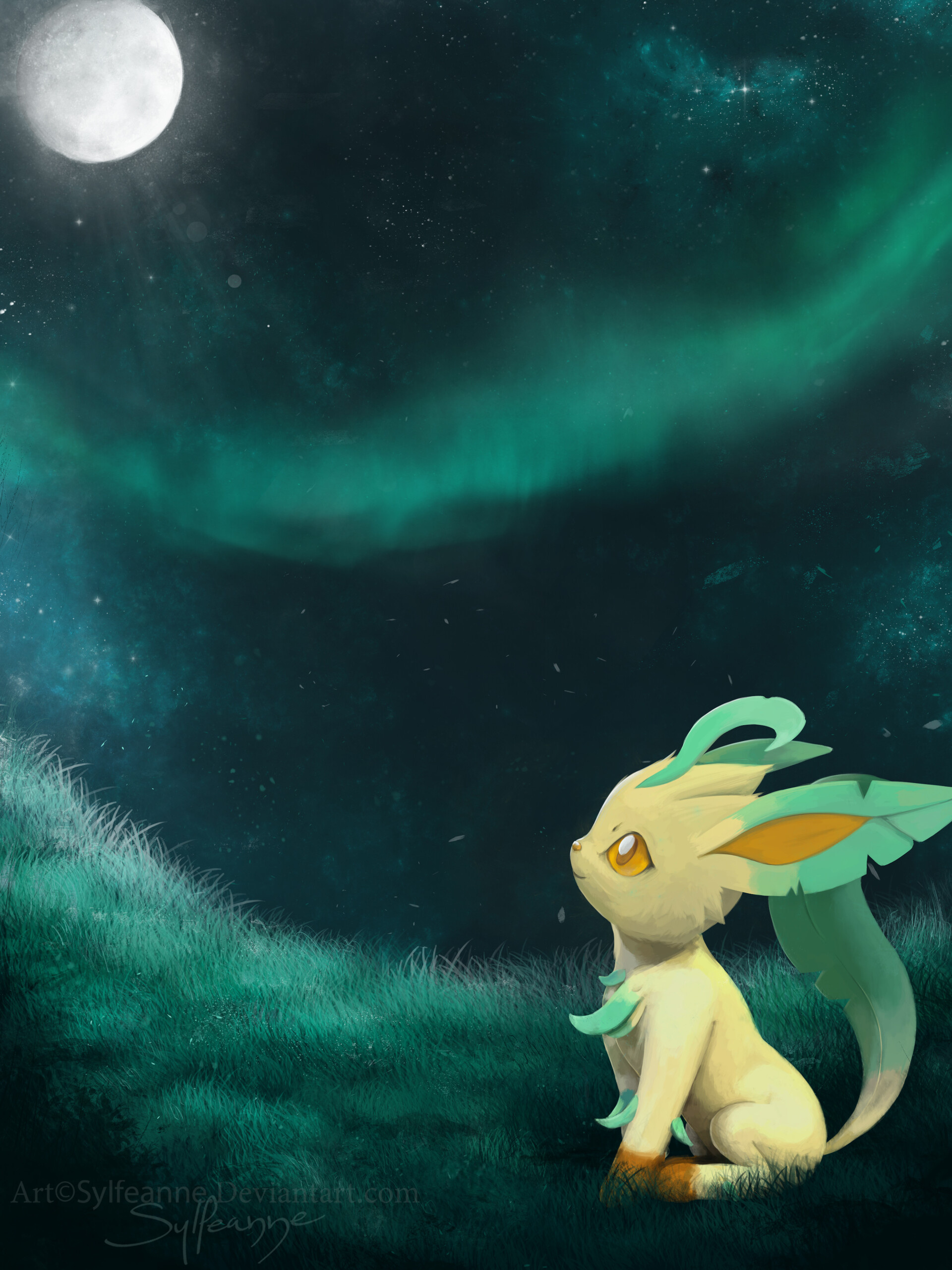 Artstation, Leafeon, 1920x2560 HD Phone