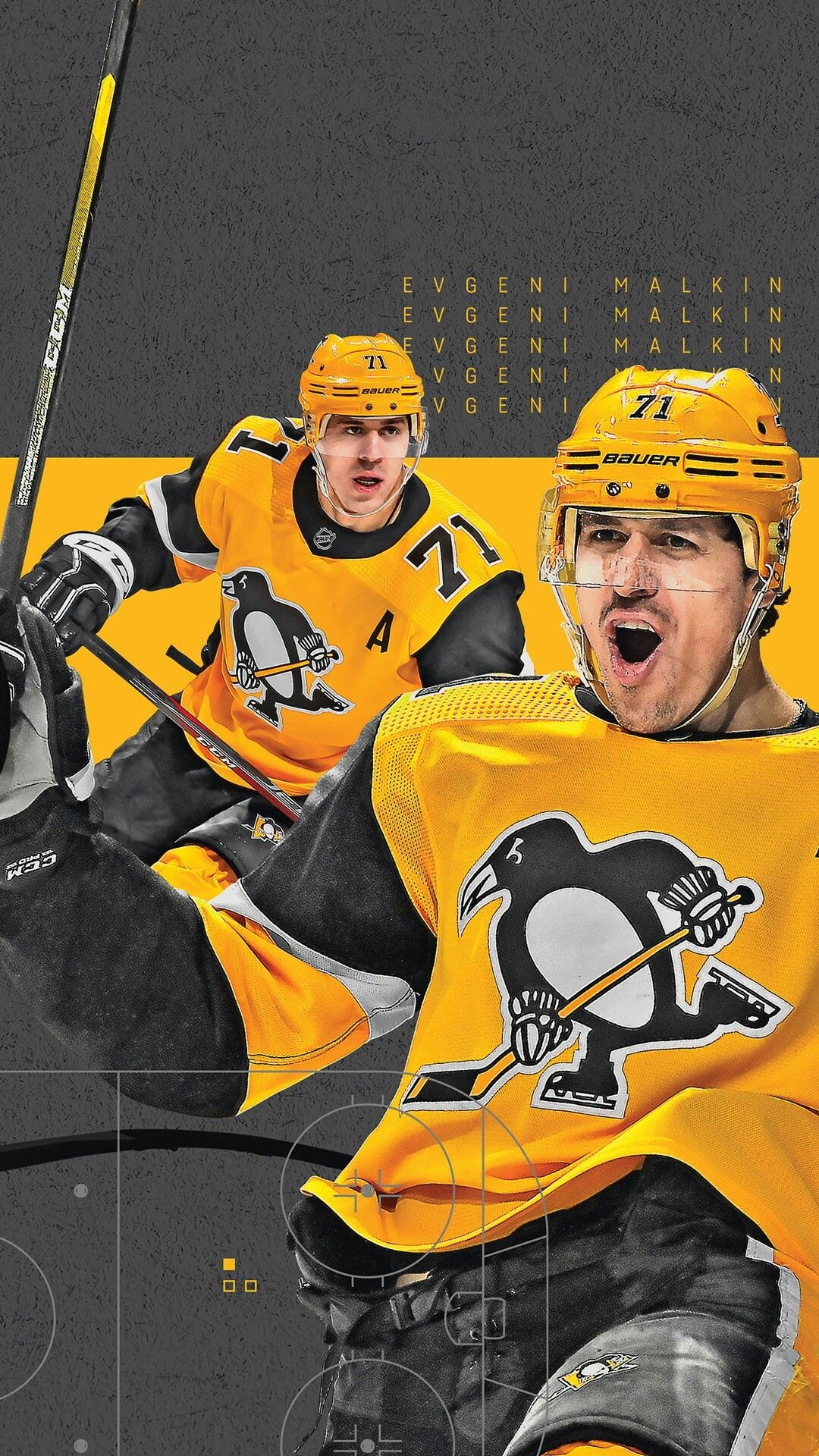 Evgeni Malkin, Pittsburgh Penguins Wallpaper, 1080x1920 Full HD Phone