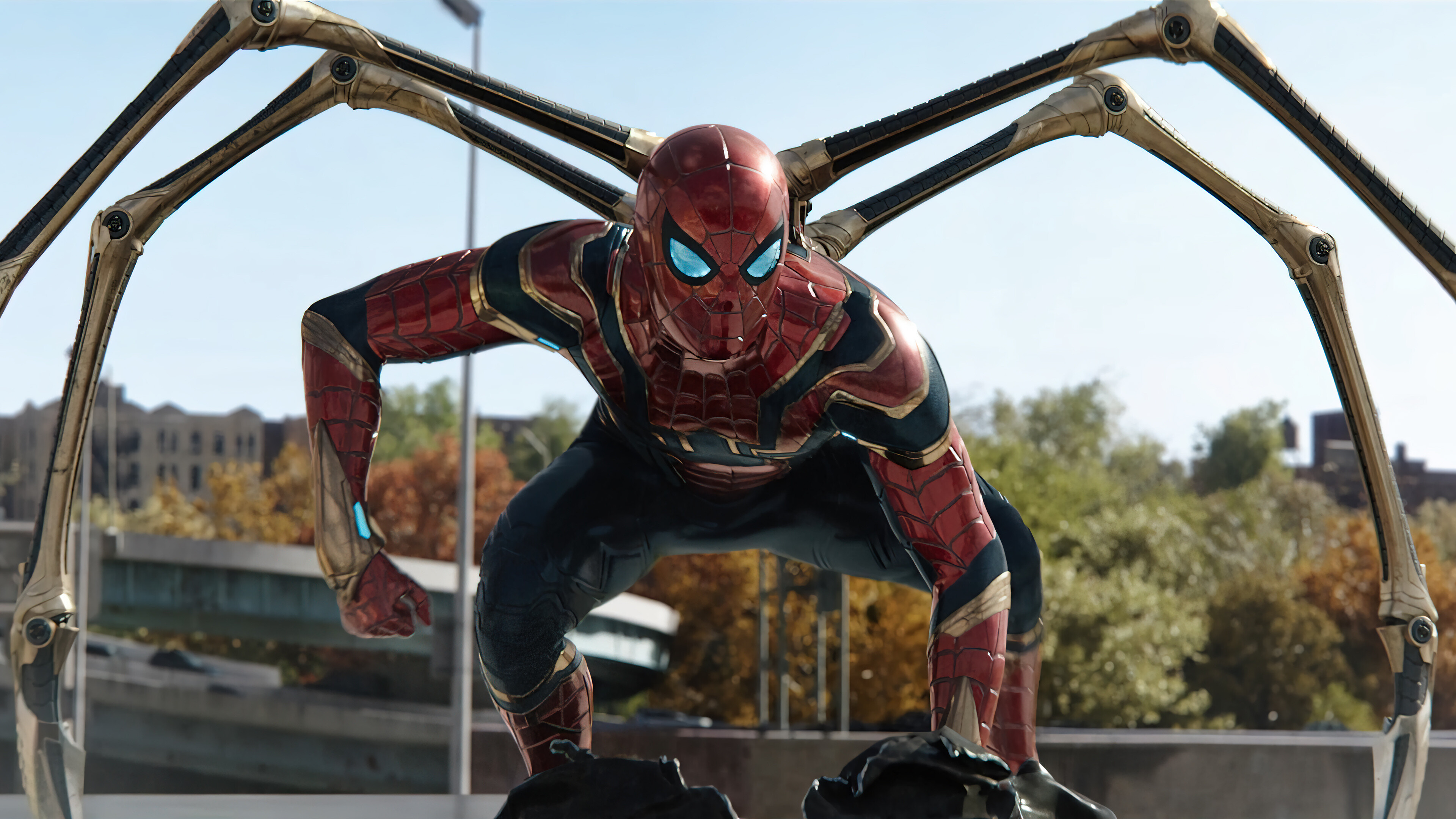 Iron Spider, Spider-Man: No Way Home Wallpaper, 3840x2160 4K Desktop