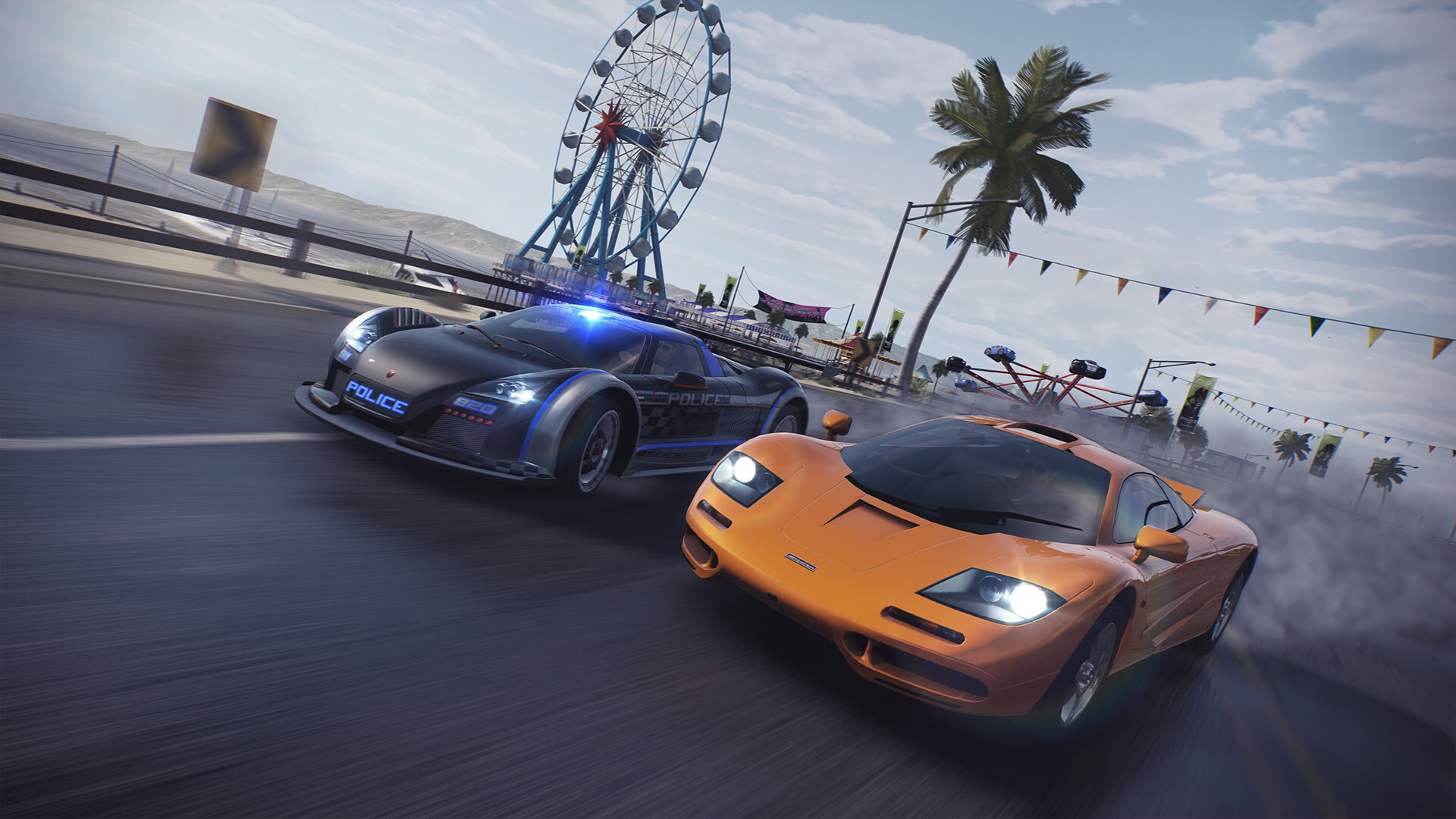 Need for Speed Hot Pursuit Remastered, Racing game, High-speed adrenaline, Thrilling chase, 1920x1080 Full HD Desktop