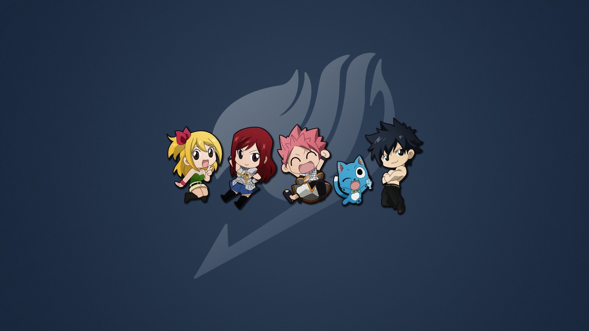 Chibi, Fairy Tail, Adorable wallpapers, Chibi characters, 1920x1080 Full HD Desktop